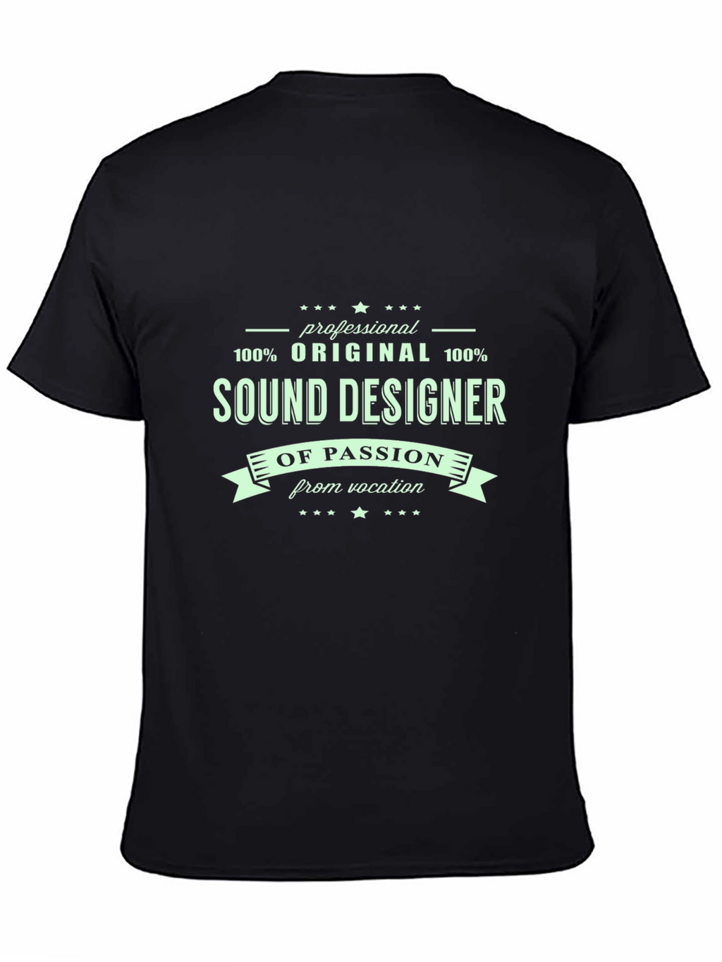 Sound Designer T-Shirt: Professional & Original