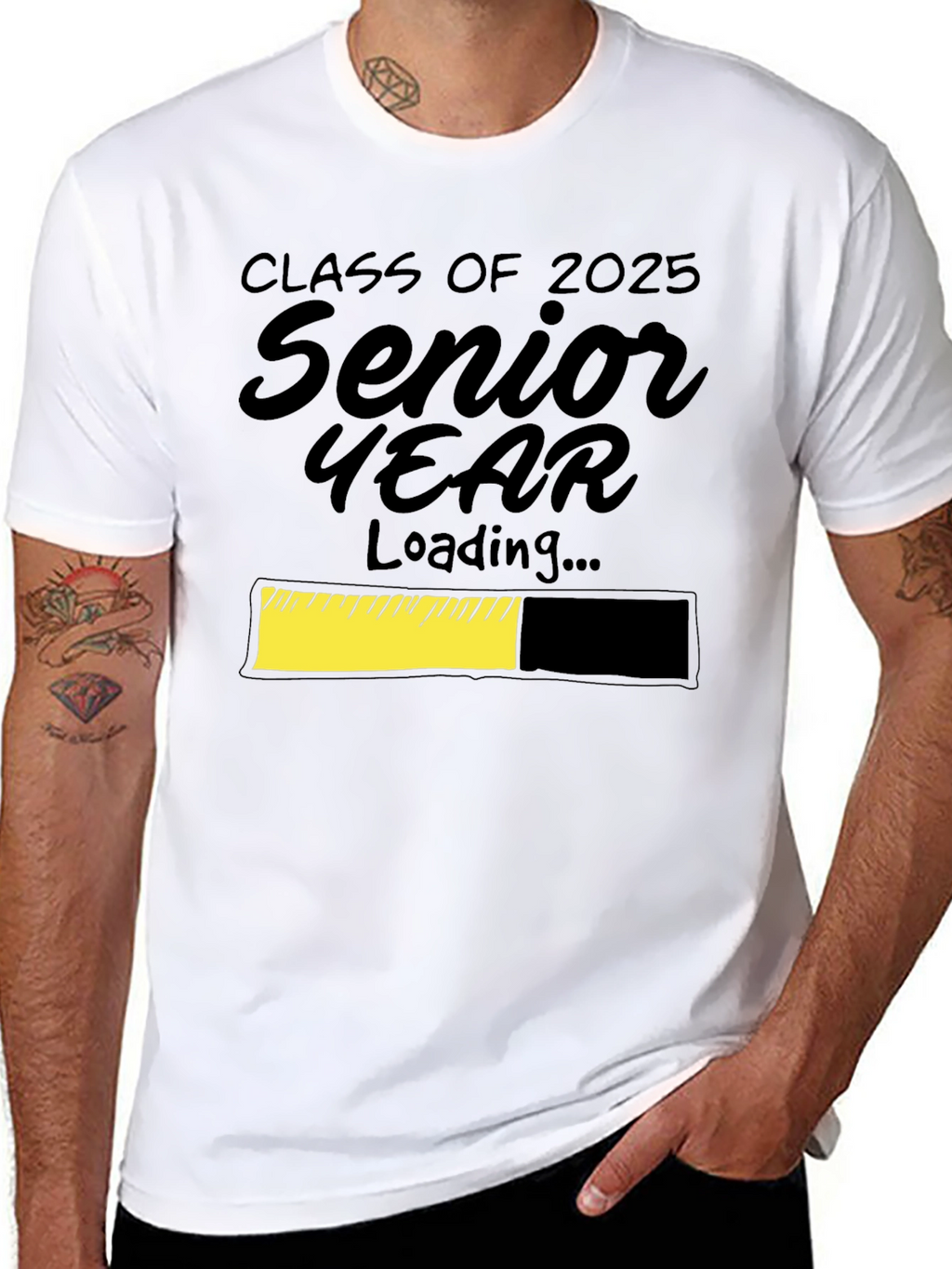 Senior Year Loading T-Shirt Class of 2025
