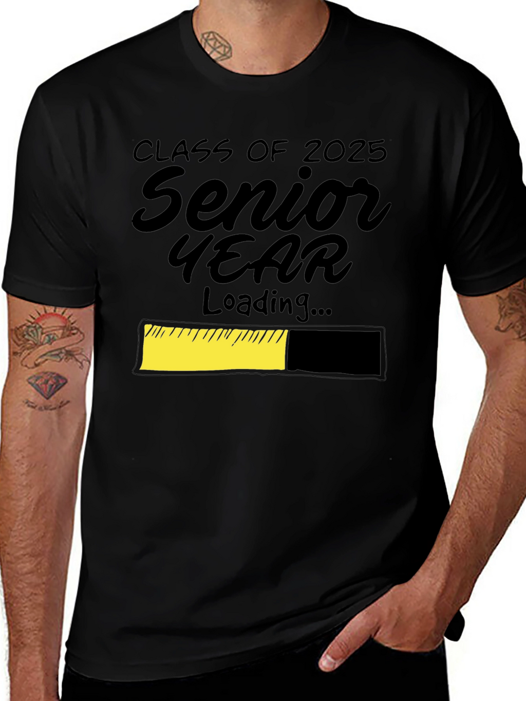 Senior Year Loading T-Shirt Class of 2025