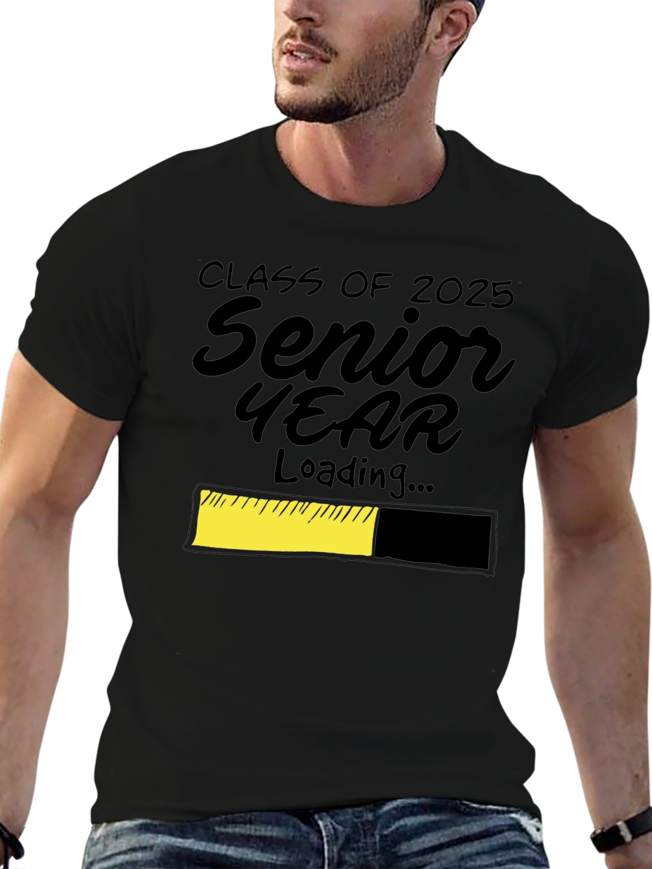 Senior Year Loading T-Shirt Class of 2025