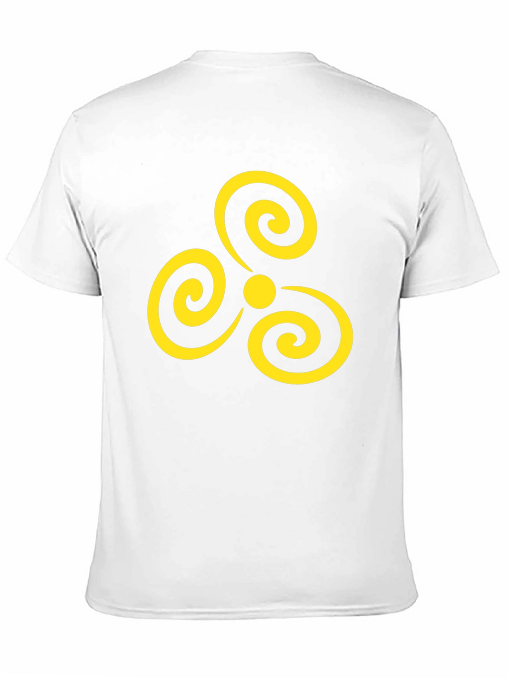 Abstract Swirl Graphic Tee - Modern Design T-Shirt