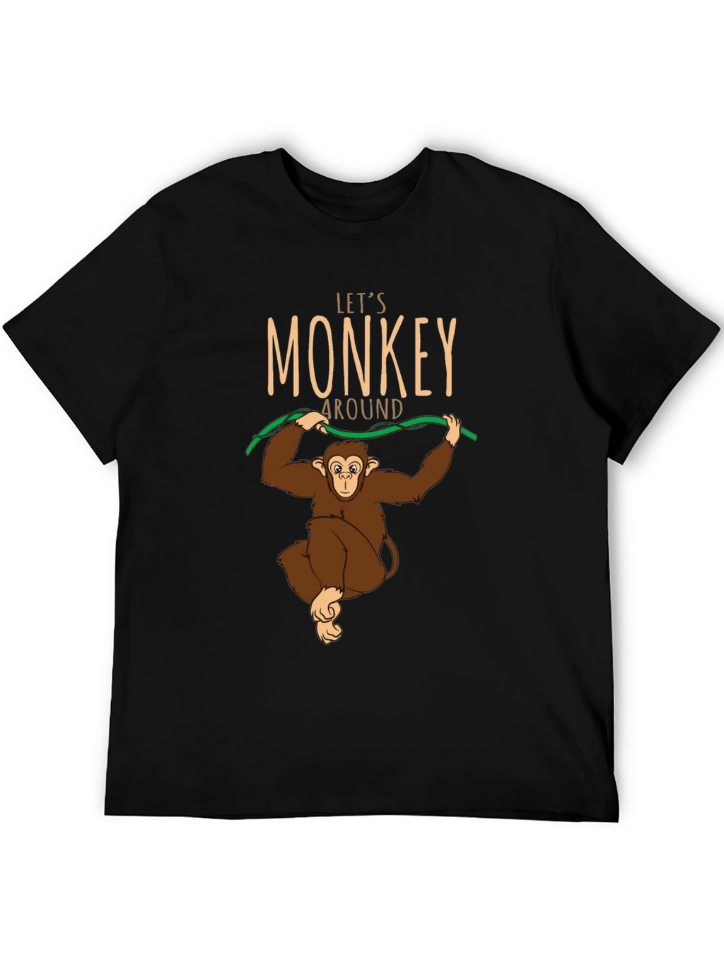 Lets Monkey Around T-Shirt - Fun Graphic Tee