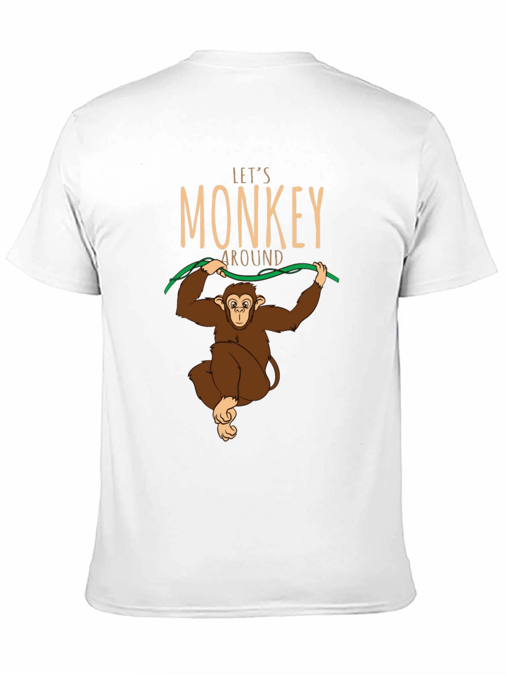 Lets Monkey Around T-Shirt - Fun Graphic Tee