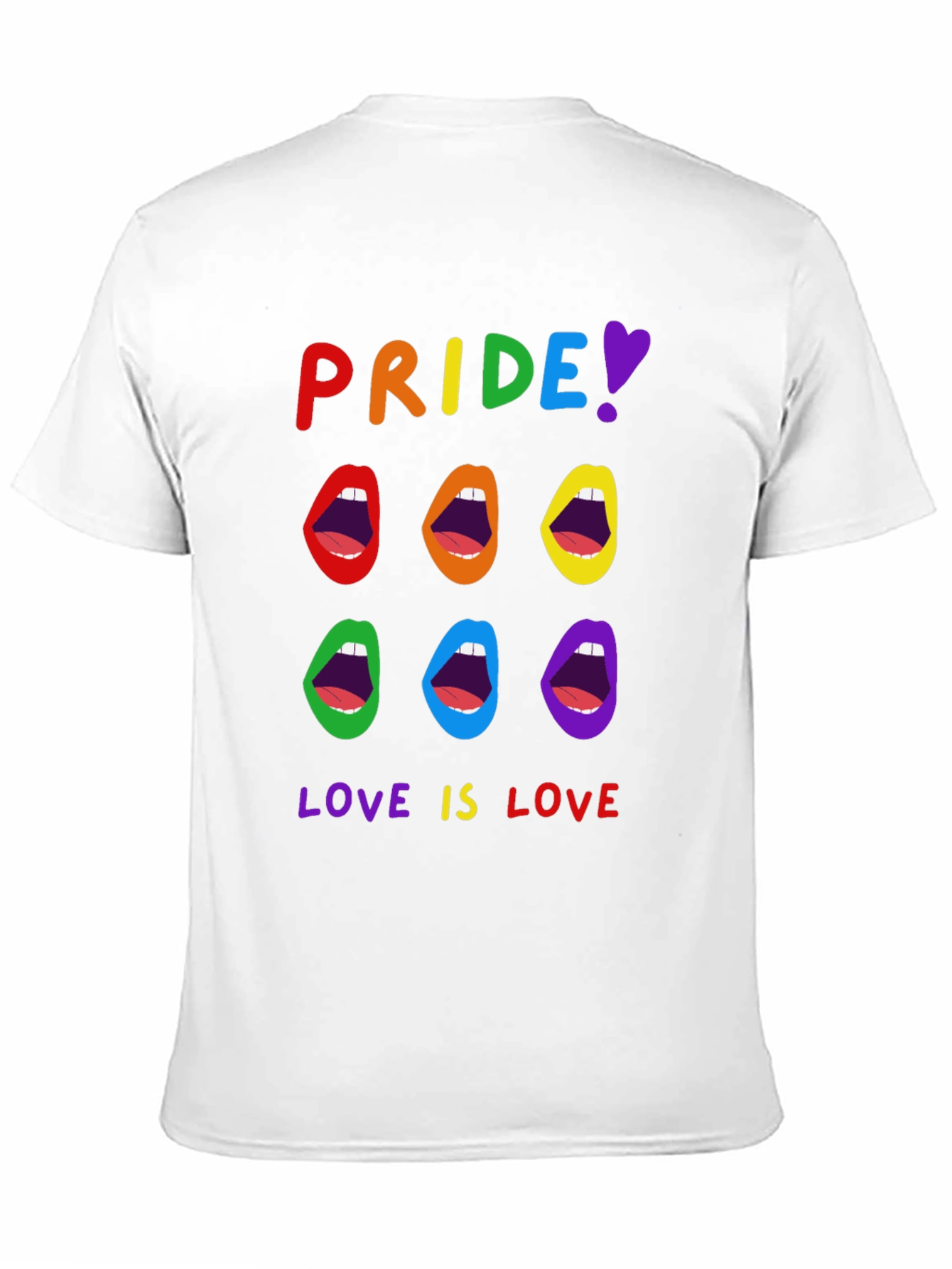 Pride Love is Love Rainbow T-Shirt