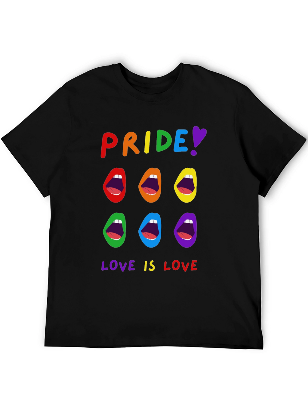 Pride Love is Love Rainbow T-Shirt