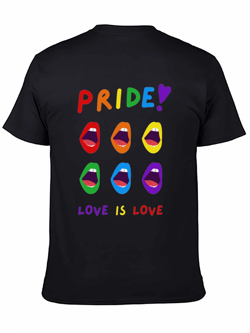 Pride Love is Love Rainbow T-Shirt