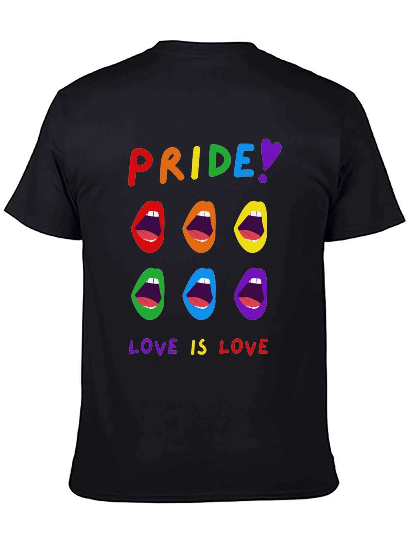Pride Love is Love Rainbow T-Shirt