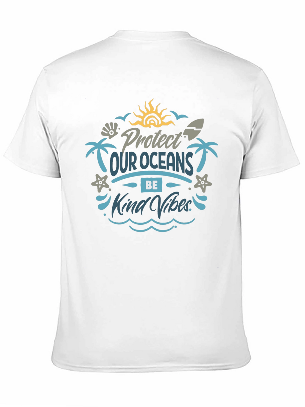 Protect Our Oceans T-Shirt: Kind Vibes Edition