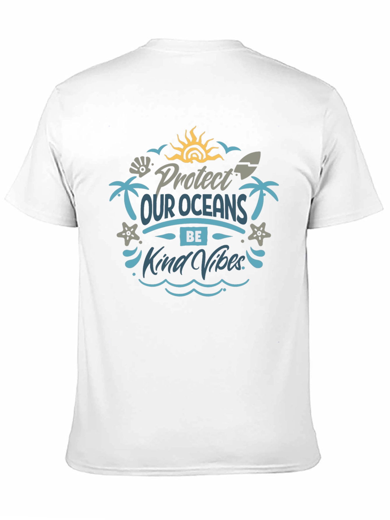 Protect Our Oceans T-Shirt: Kind Vibes Edition