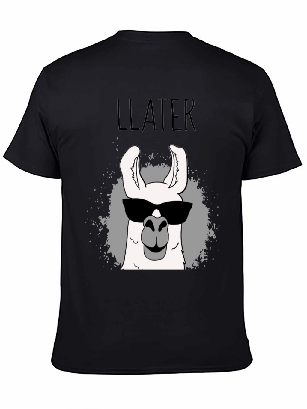 Cool Llama T-Shirt - LLater Funny Graphic Tee