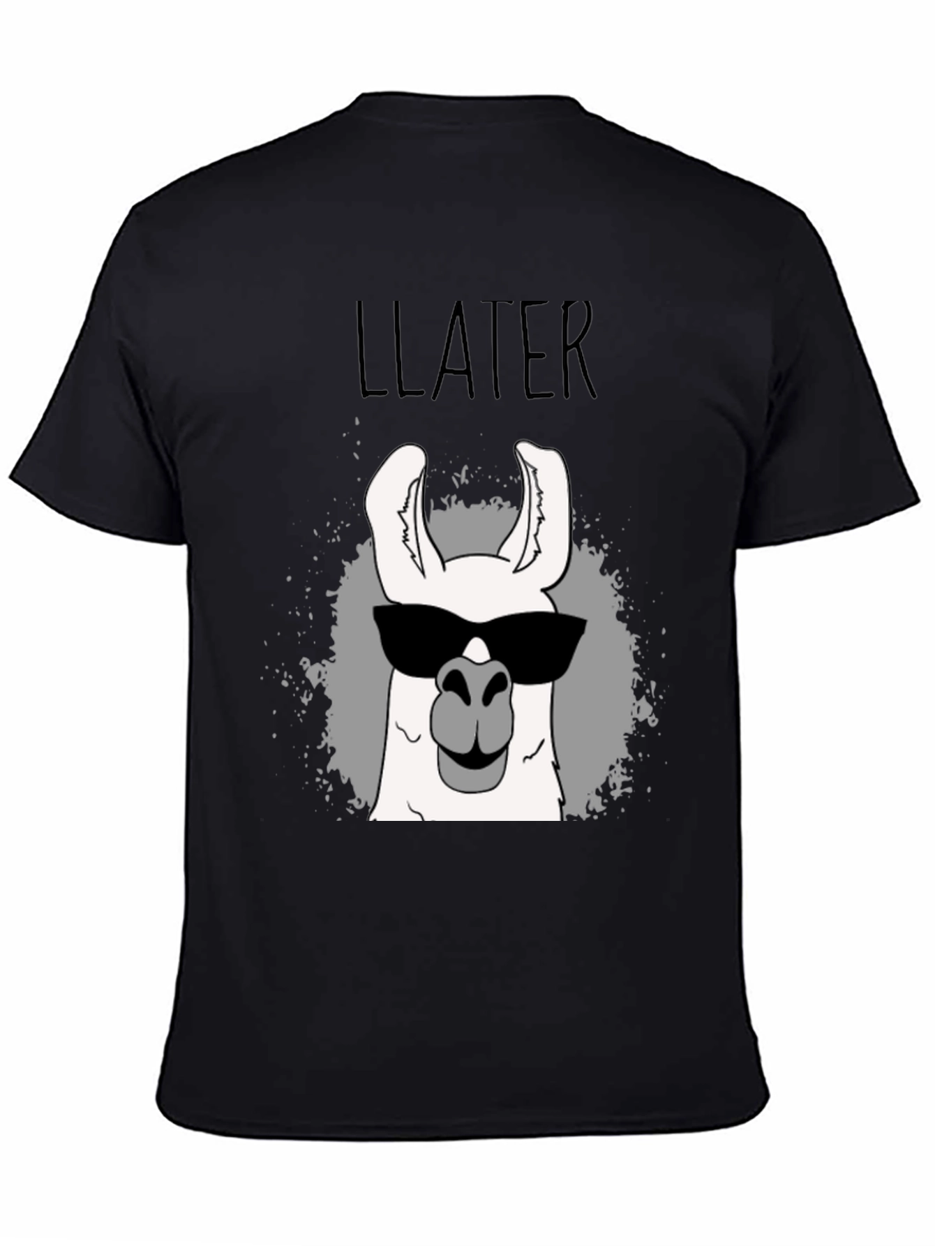 Cool Llama T-Shirt - LLater Funny Graphic Tee
