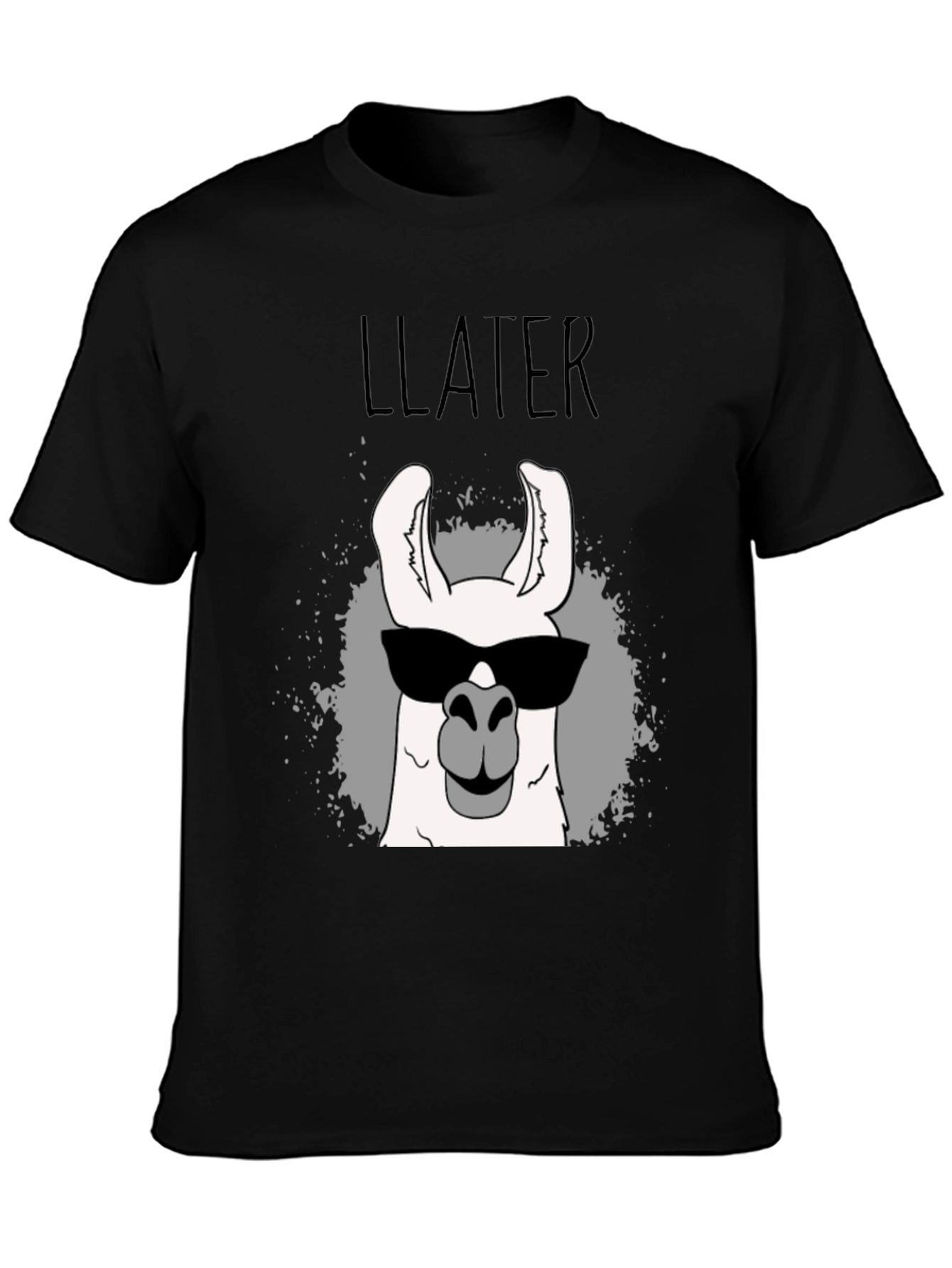 Cool Llama T-Shirt - LLater Funny Graphic Tee