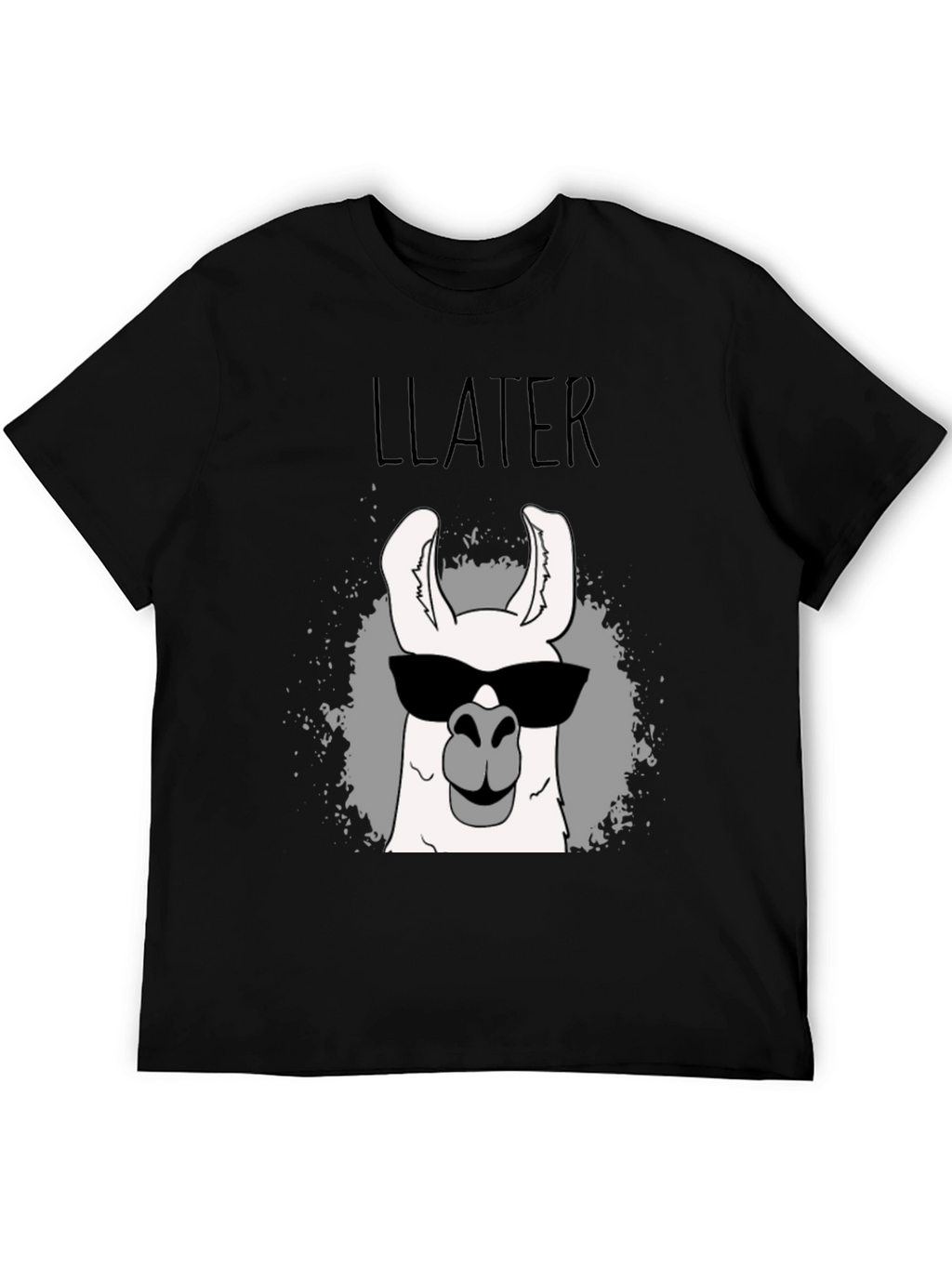 Cool Llama T-Shirt - LLater Funny Graphic Tee