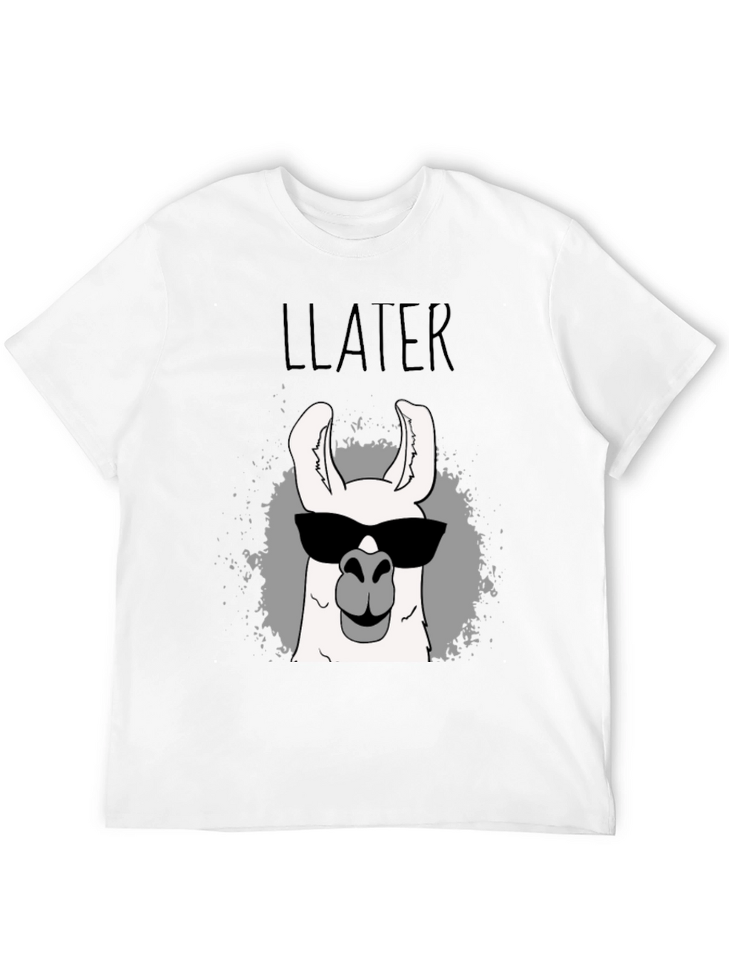 Cool Llama T-Shirt - LLater Funny Graphic Tee