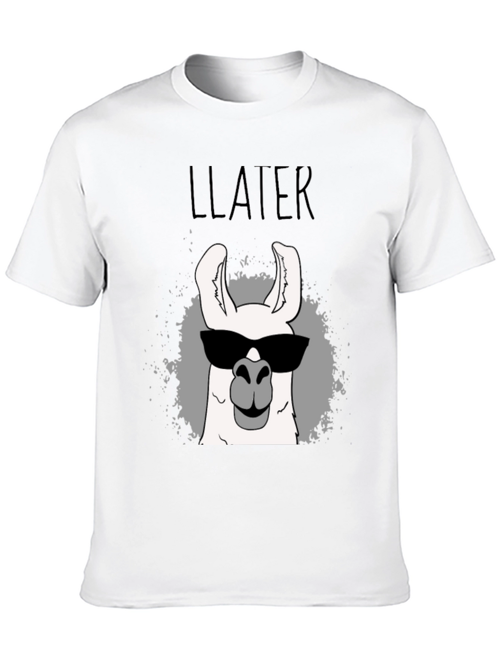 Cool Llama T-Shirt - LLater Funny Graphic Tee