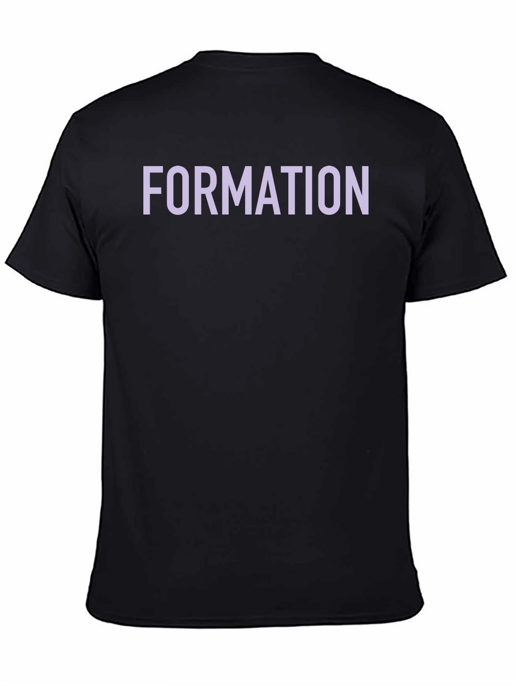 Formation Graphic Tee - Black Cotton T-Shirt