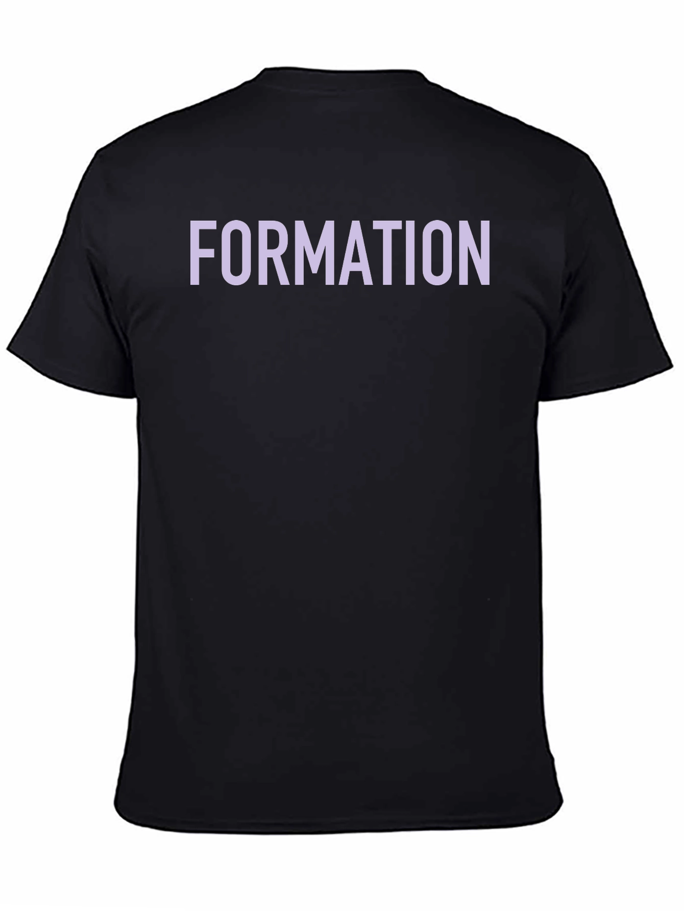 Formation Graphic Tee - Black Cotton T-Shirt