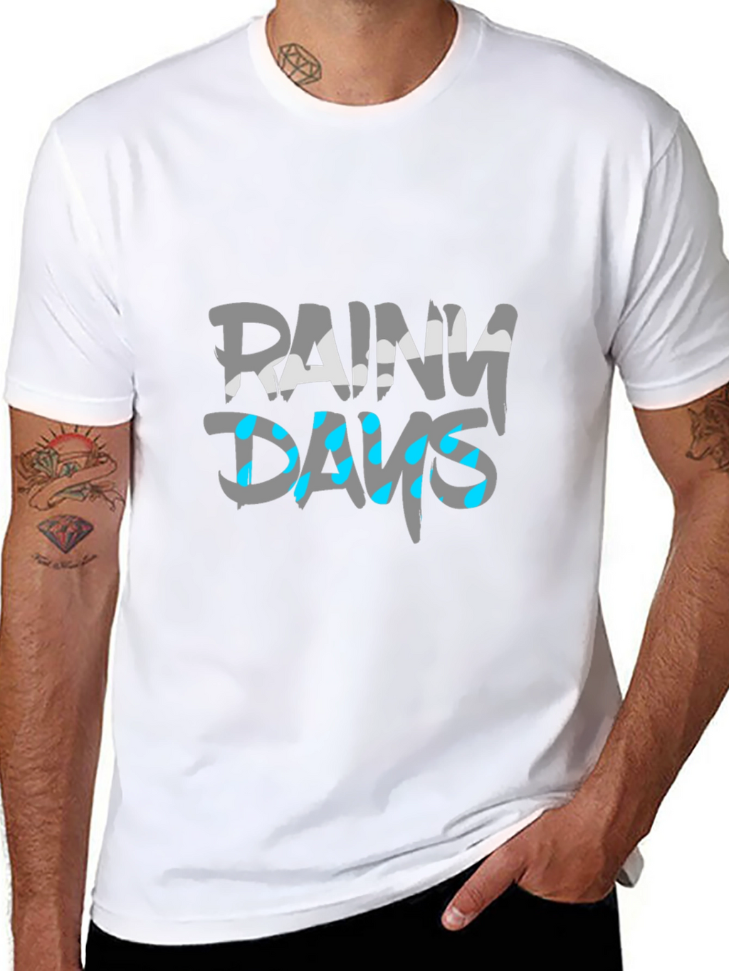 Rainy Days Graphic T-Shirt - Stylish Casual Wear