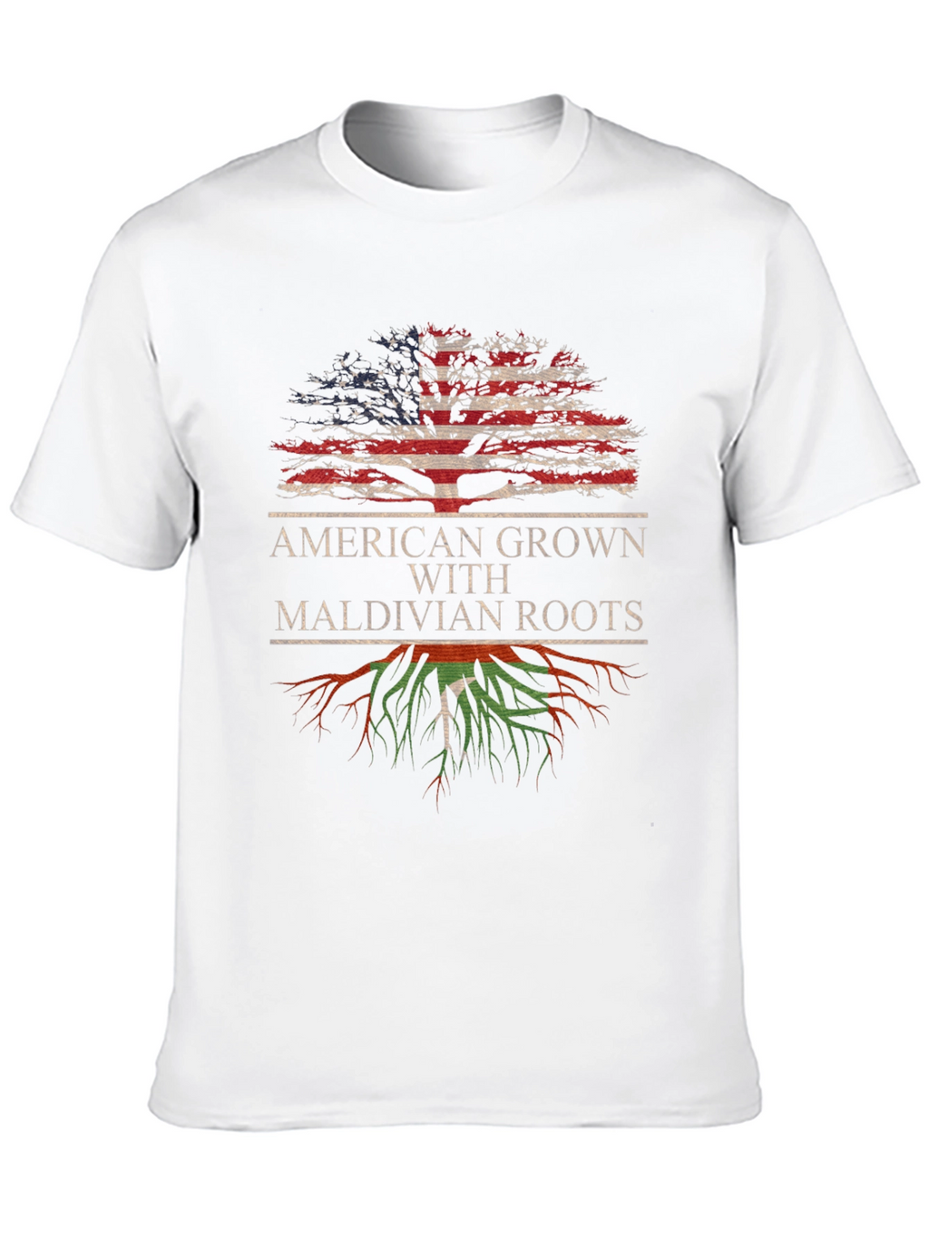 American Grown With Maldivian Roots T-Shirt