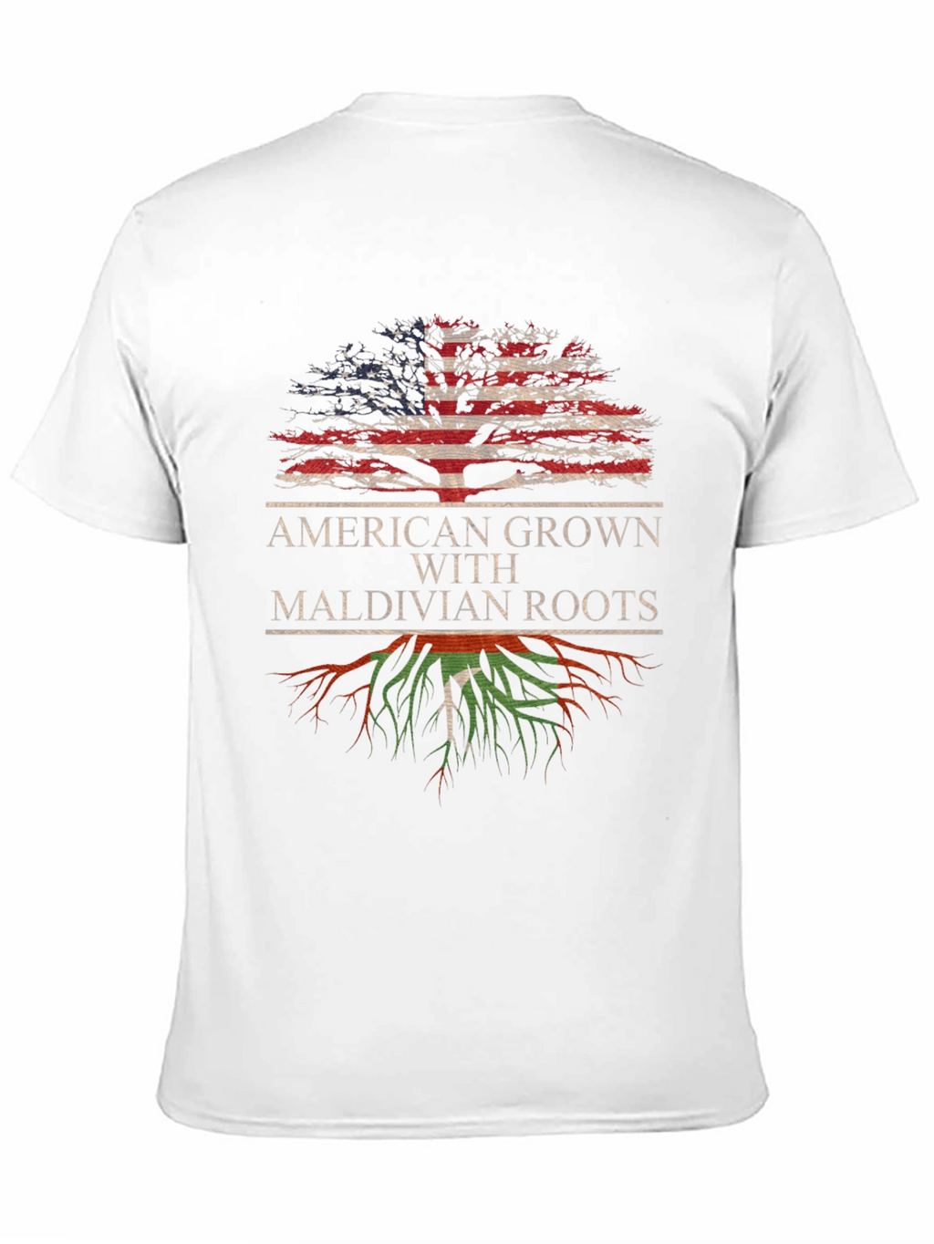 American Grown With Maldivian Roots T-Shirt