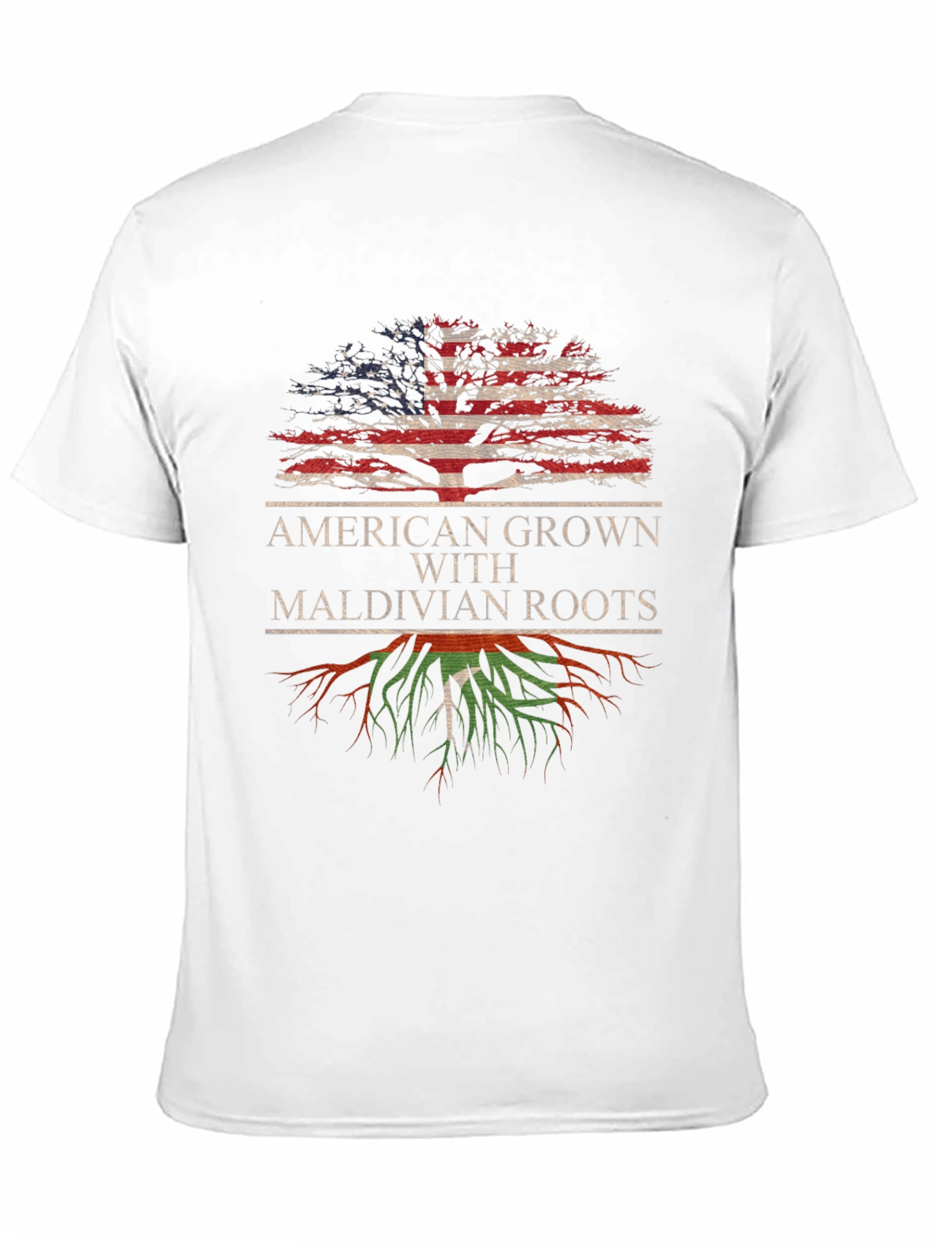 American Grown With Maldivian Roots T-Shirt