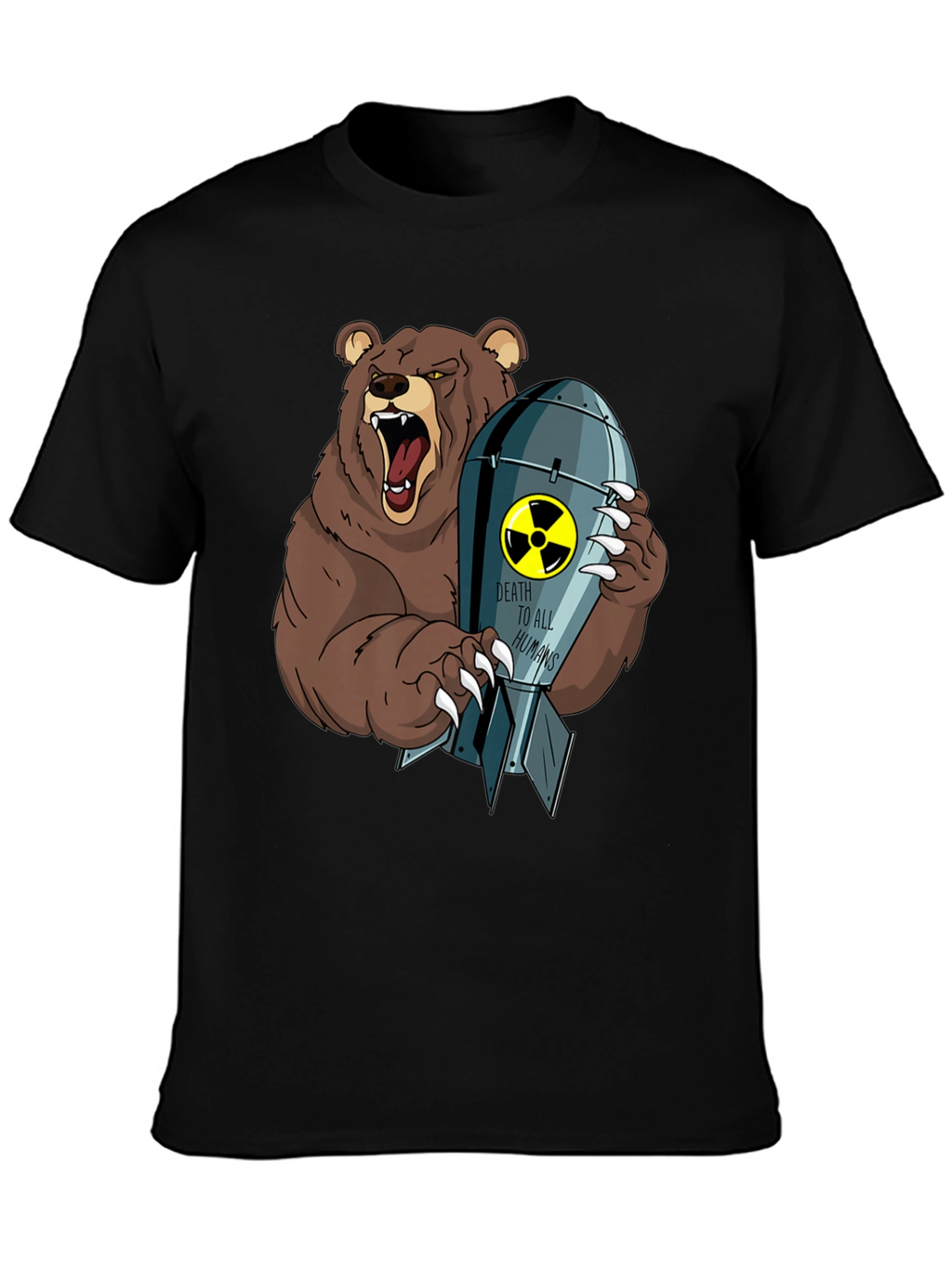 Grizzly Bear Atomic Bomb T-Shirt