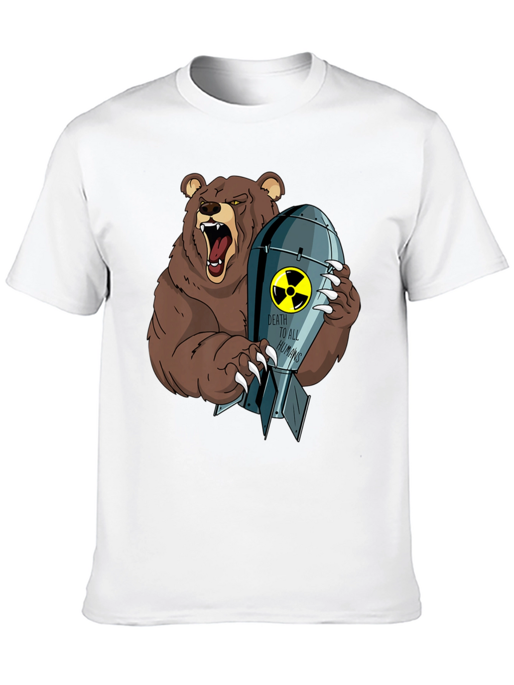 Grizzly Bear Atomic Bomb T-Shirt