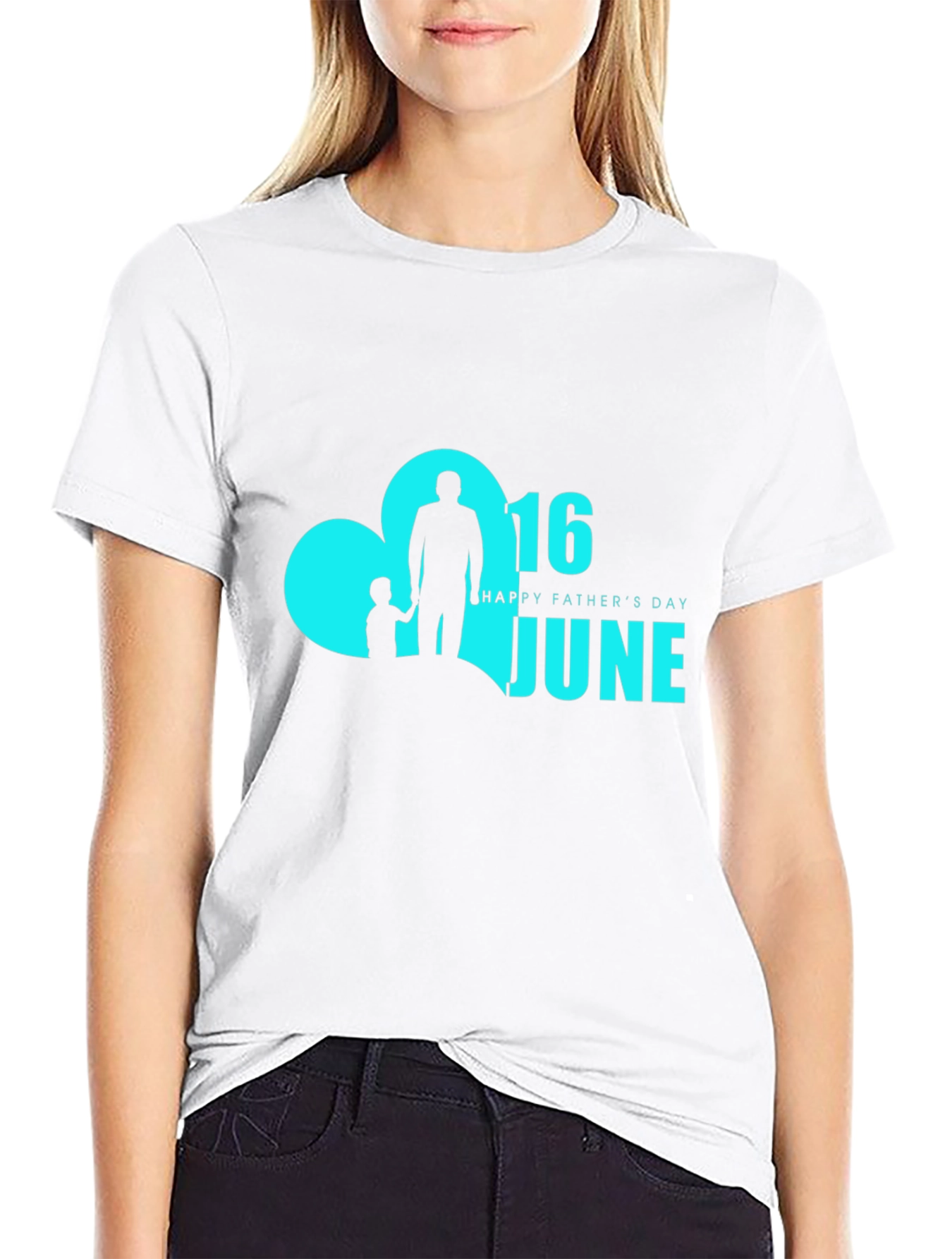Fathers Day Black T-Shirt - June 16th
