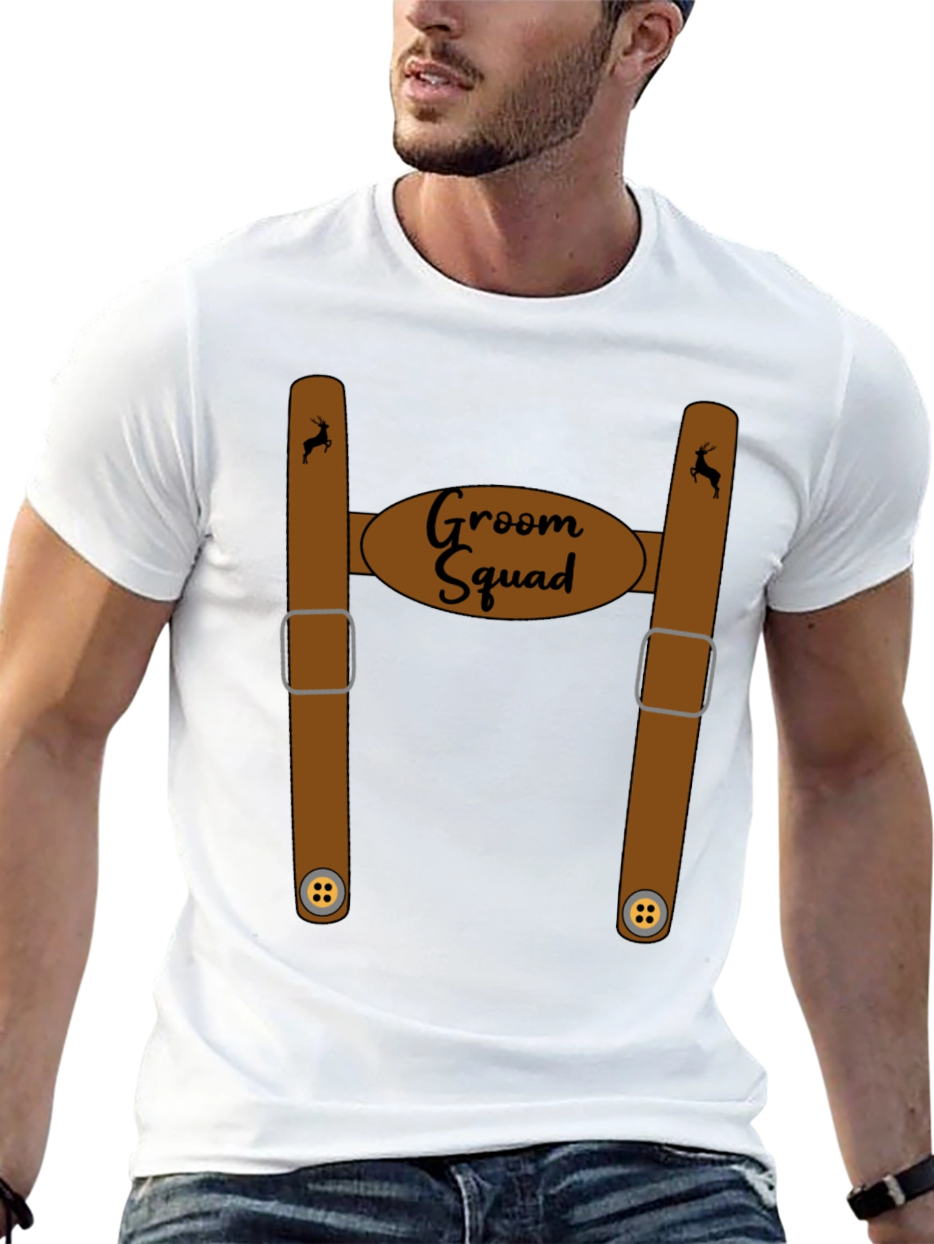 Groom Squad Oktoberfest Style T-Shirt
