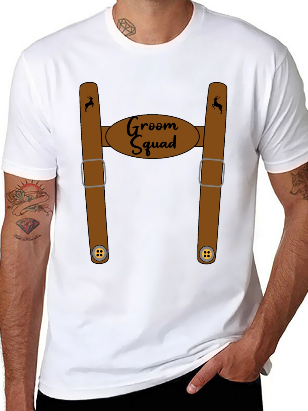 Groom Squad Oktoberfest Style T-Shirt