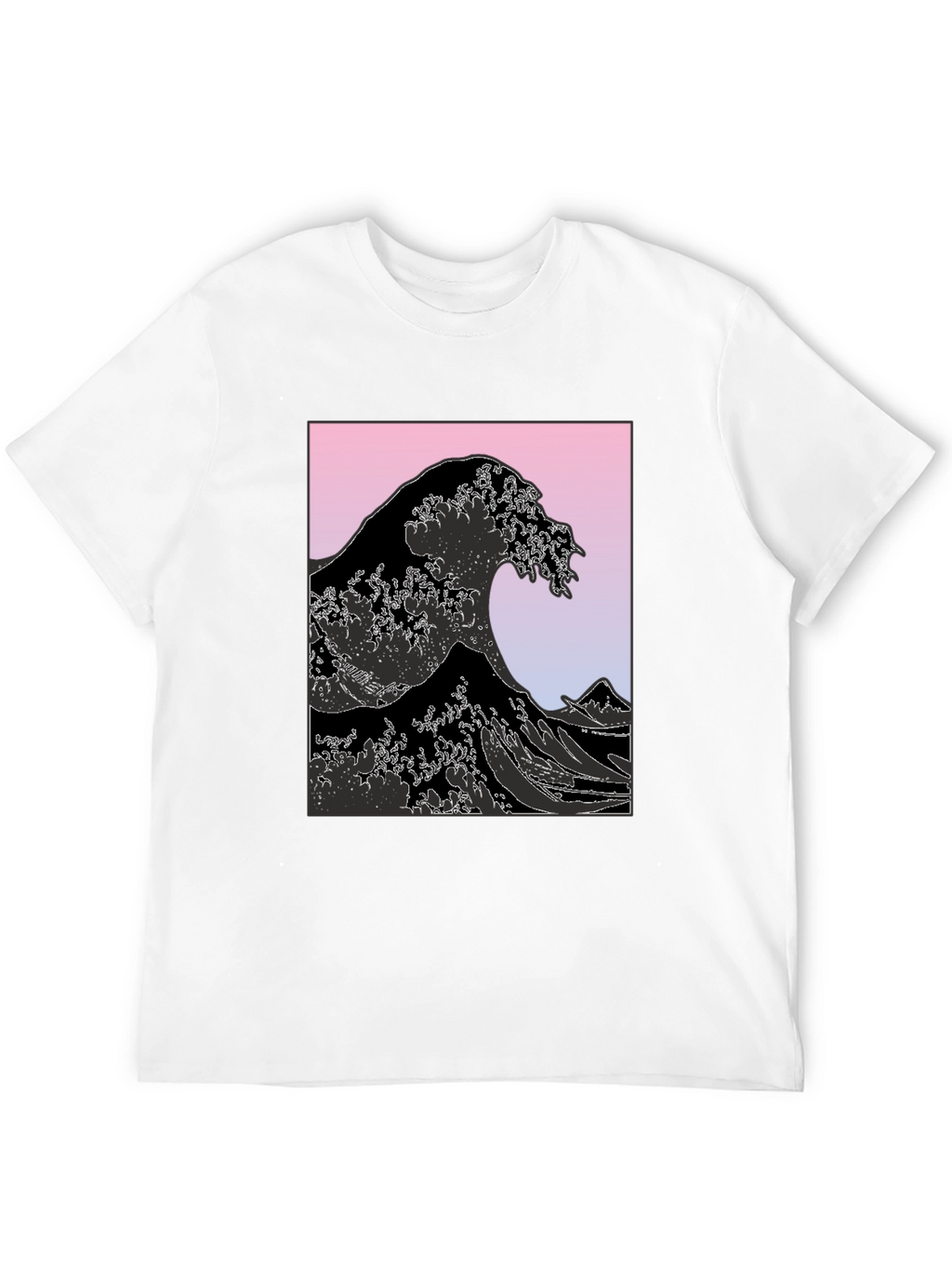 Great Wave Graphic Tee - Stylish Comfort