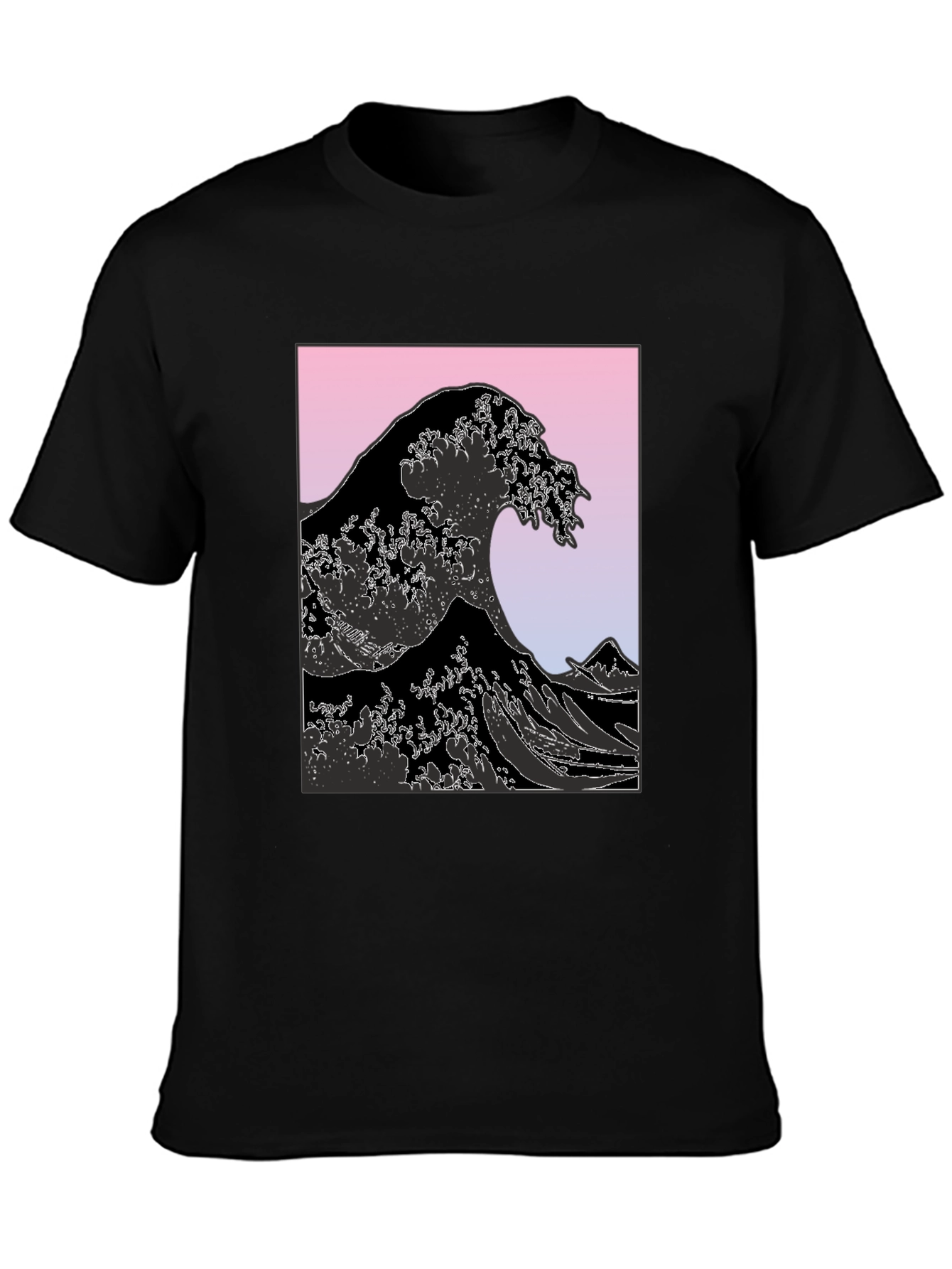 Great Wave Graphic Tee - Stylish Comfort