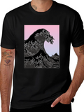 Great Wave Graphic Tee - Stylish Comfort