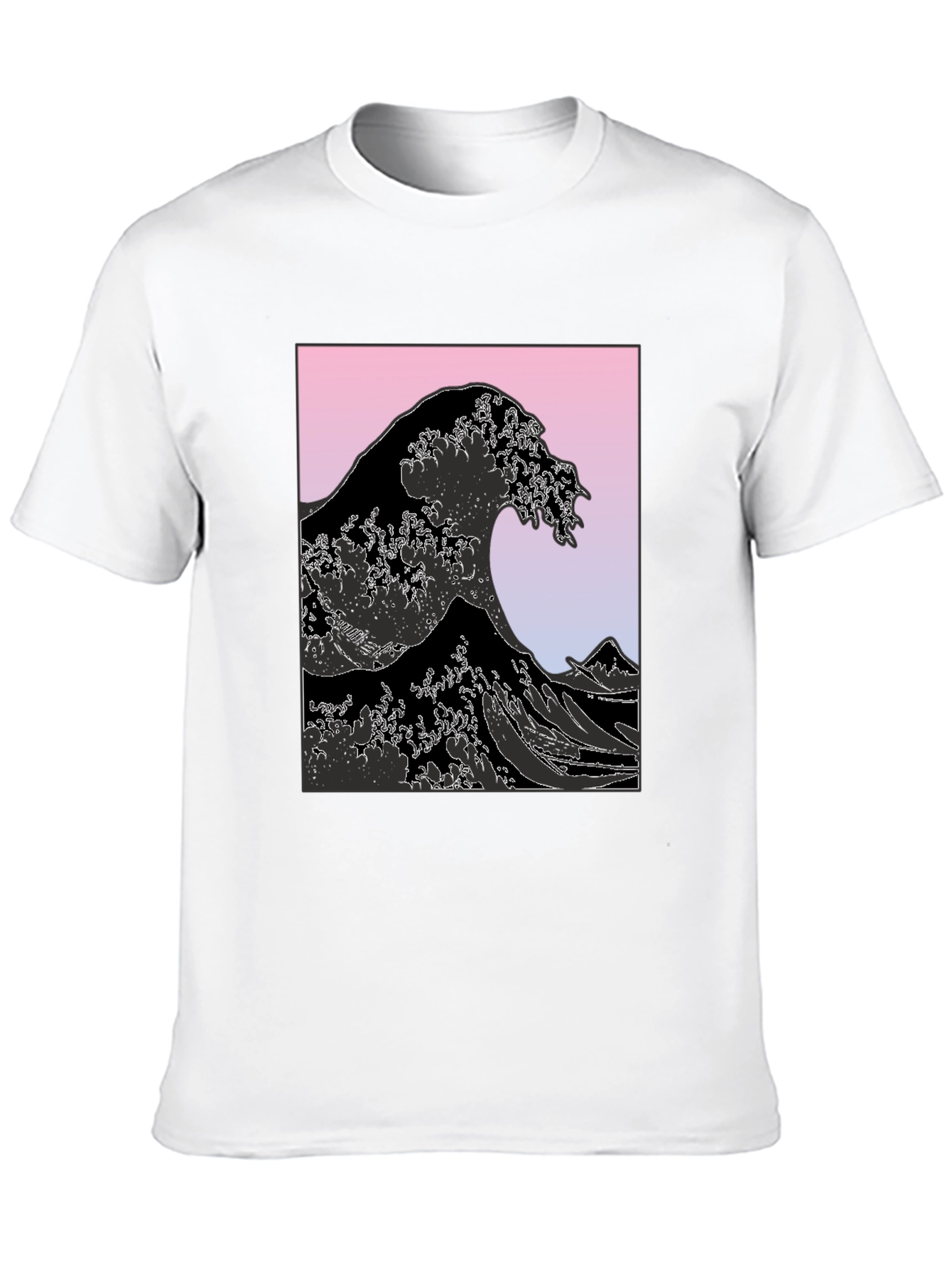 Great Wave Graphic Tee - Stylish Comfort