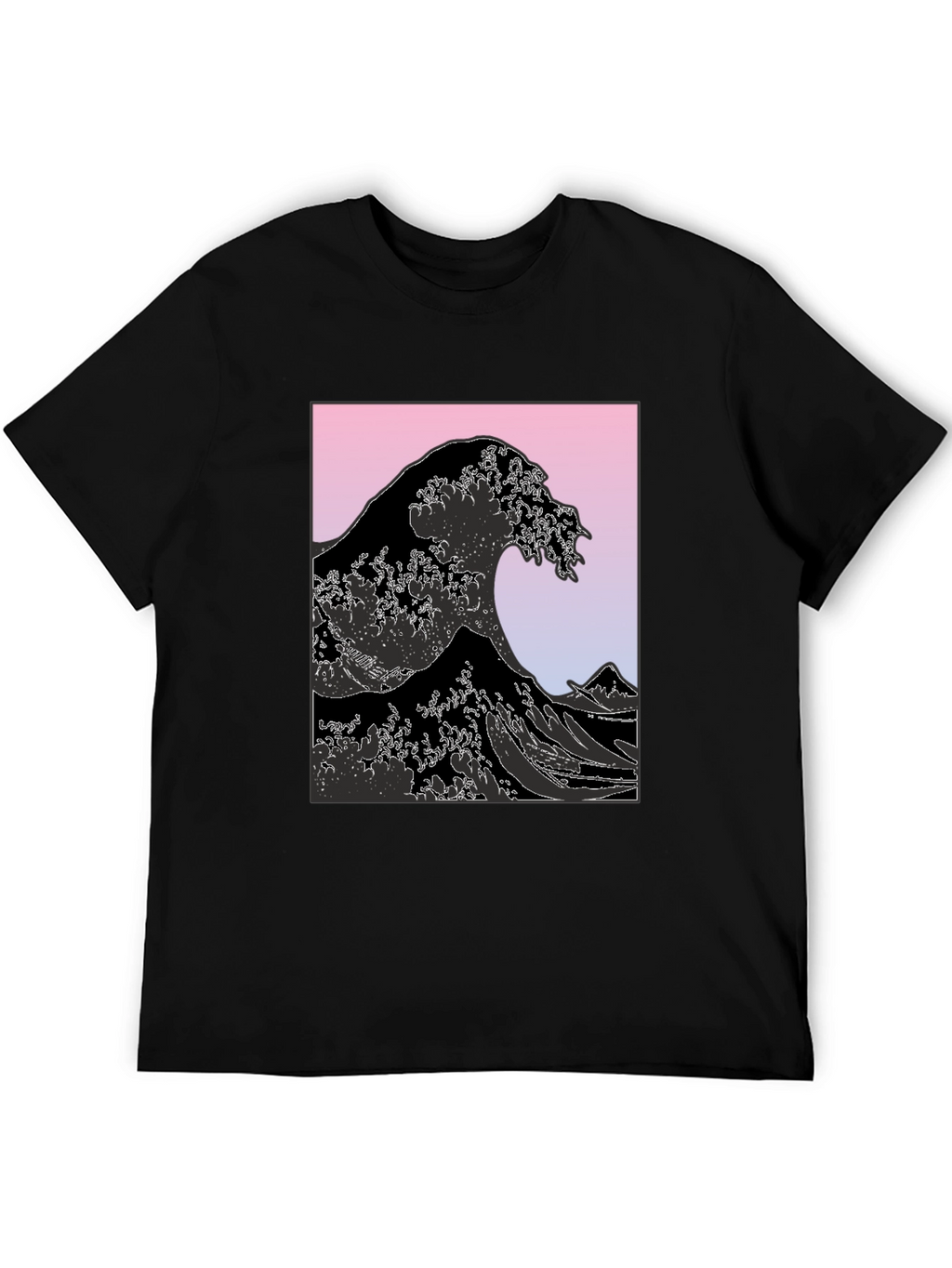 Great Wave Graphic Tee - Stylish Comfort