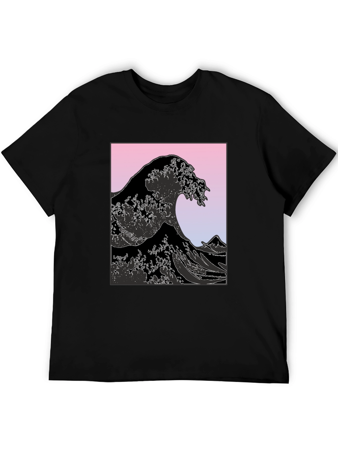 Great Wave Graphic Tee - Stylish Comfort