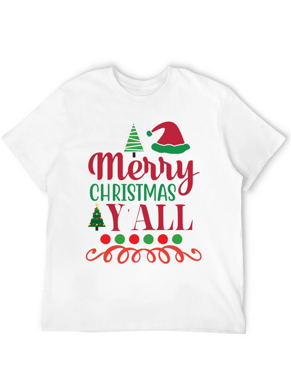 Merry Christmas Yall Holiday T-Shirt