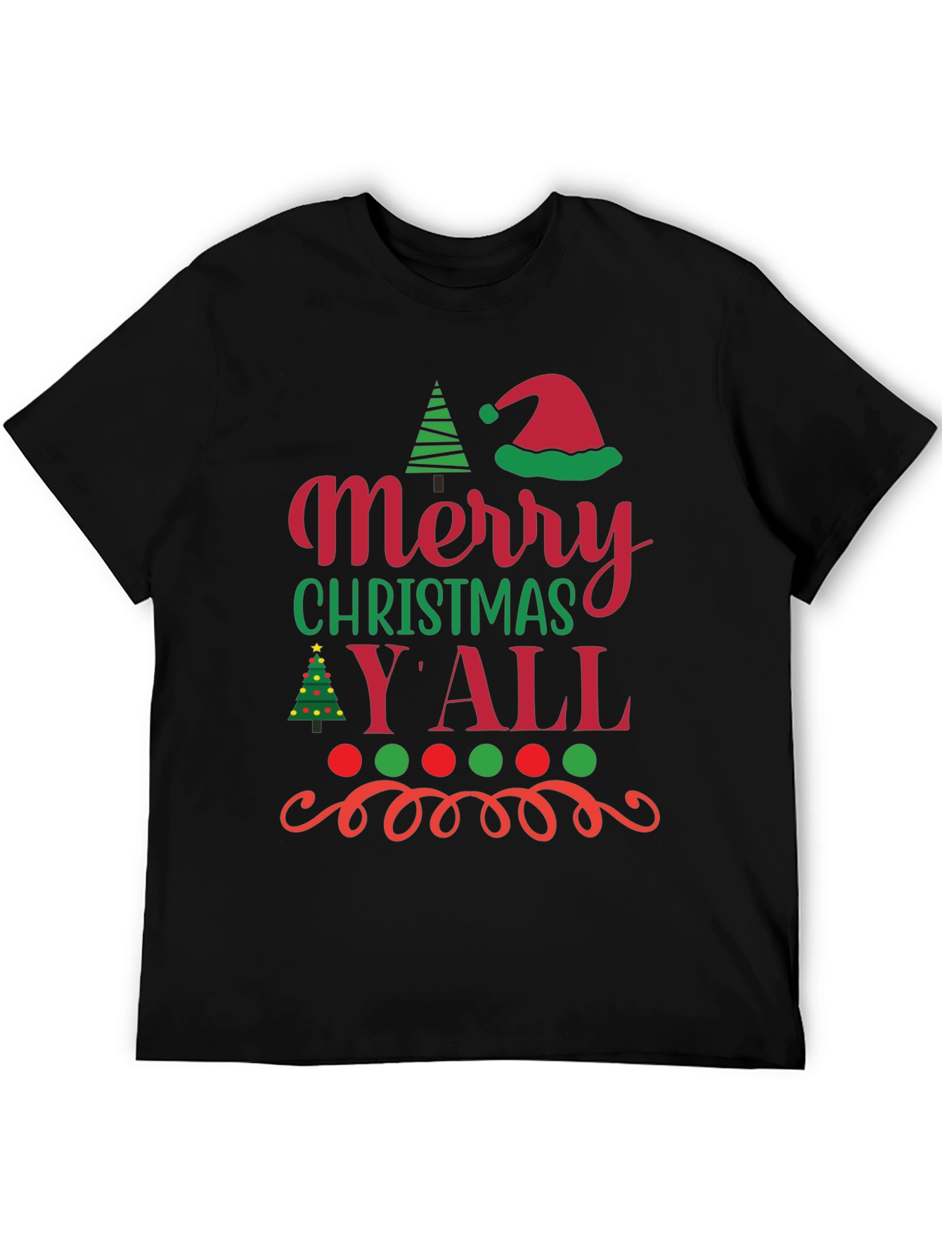 Merry Christmas Yall Holiday T-Shirt