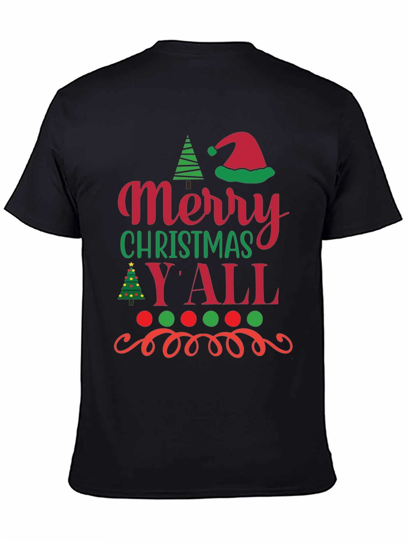 Merry Christmas Yall Holiday T-Shirt