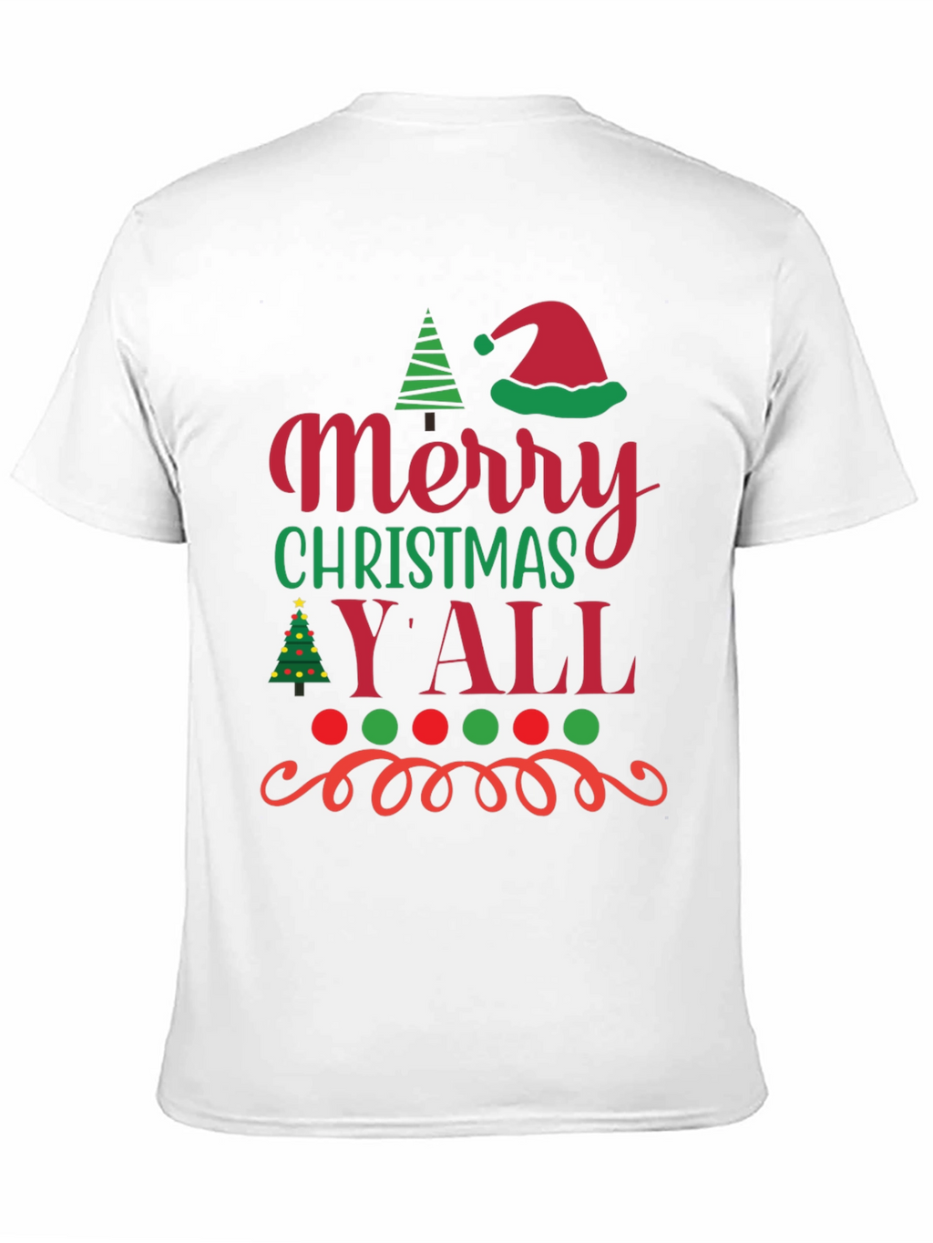 Merry Christmas Yall Holiday T-Shirt