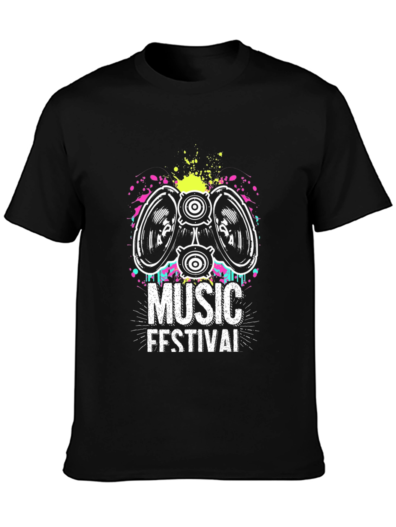 Music Festival Graphic T-Shirt