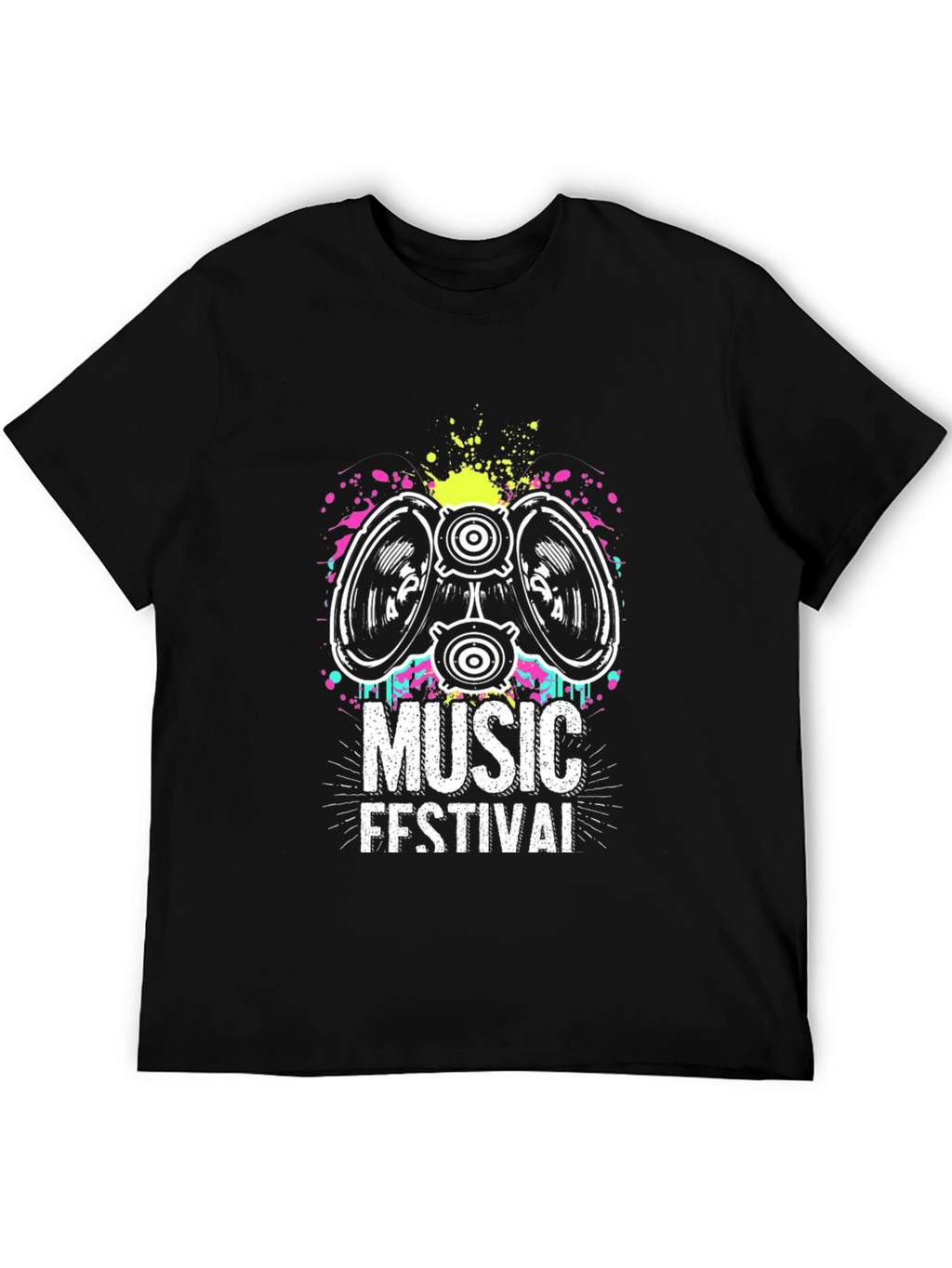 Music Festival Graphic T-Shirt