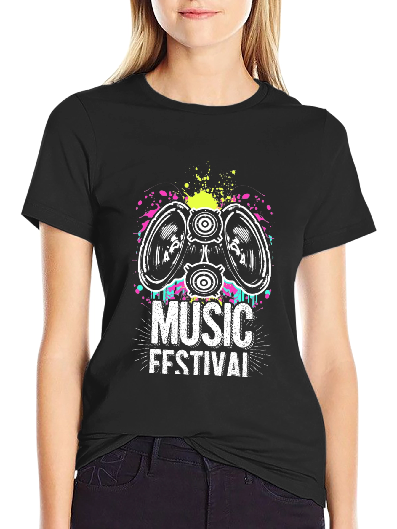 Music Festival Graphic T-Shirt