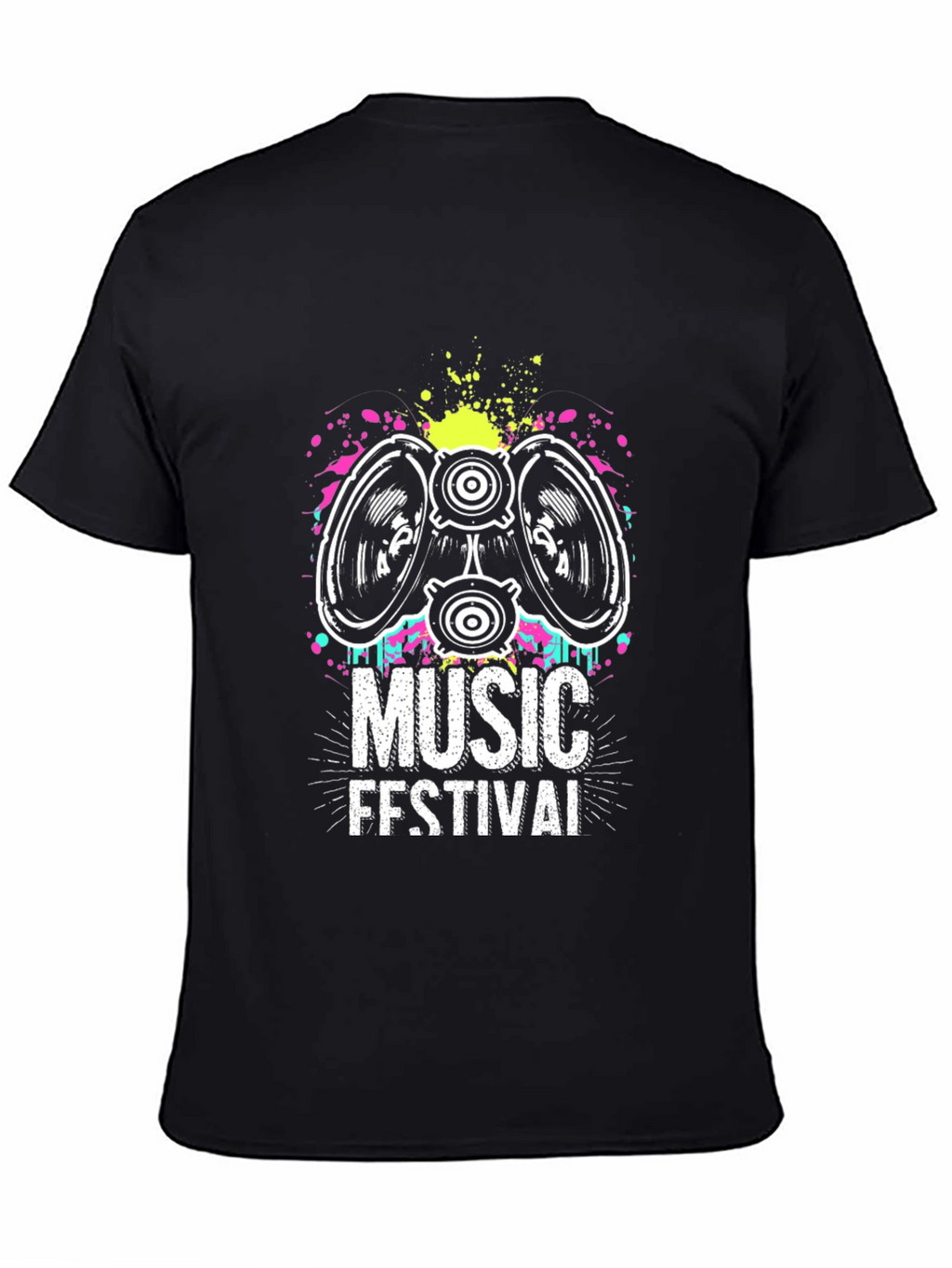 Music Festival Graphic T-Shirt