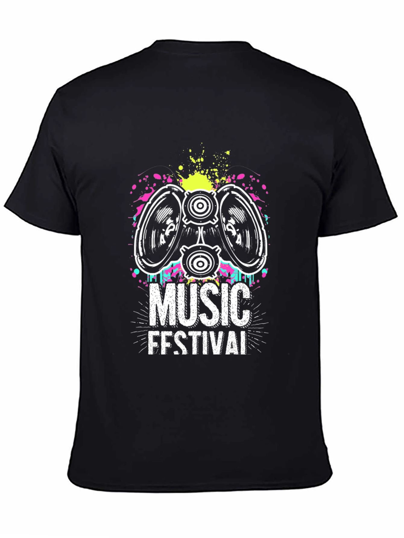 Music Festival Graphic T-Shirt