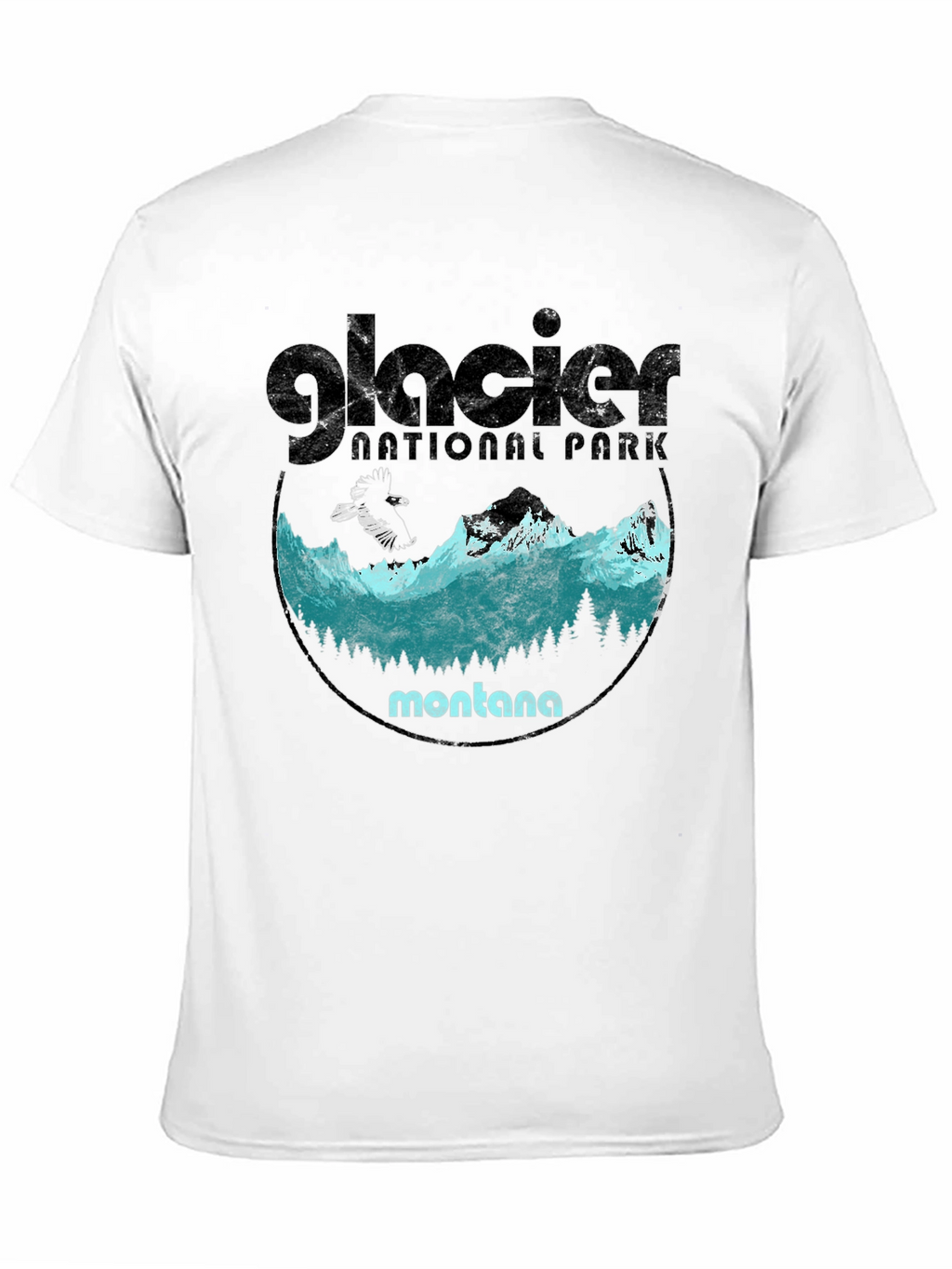 Glacier National Park Montana Graphic Tee