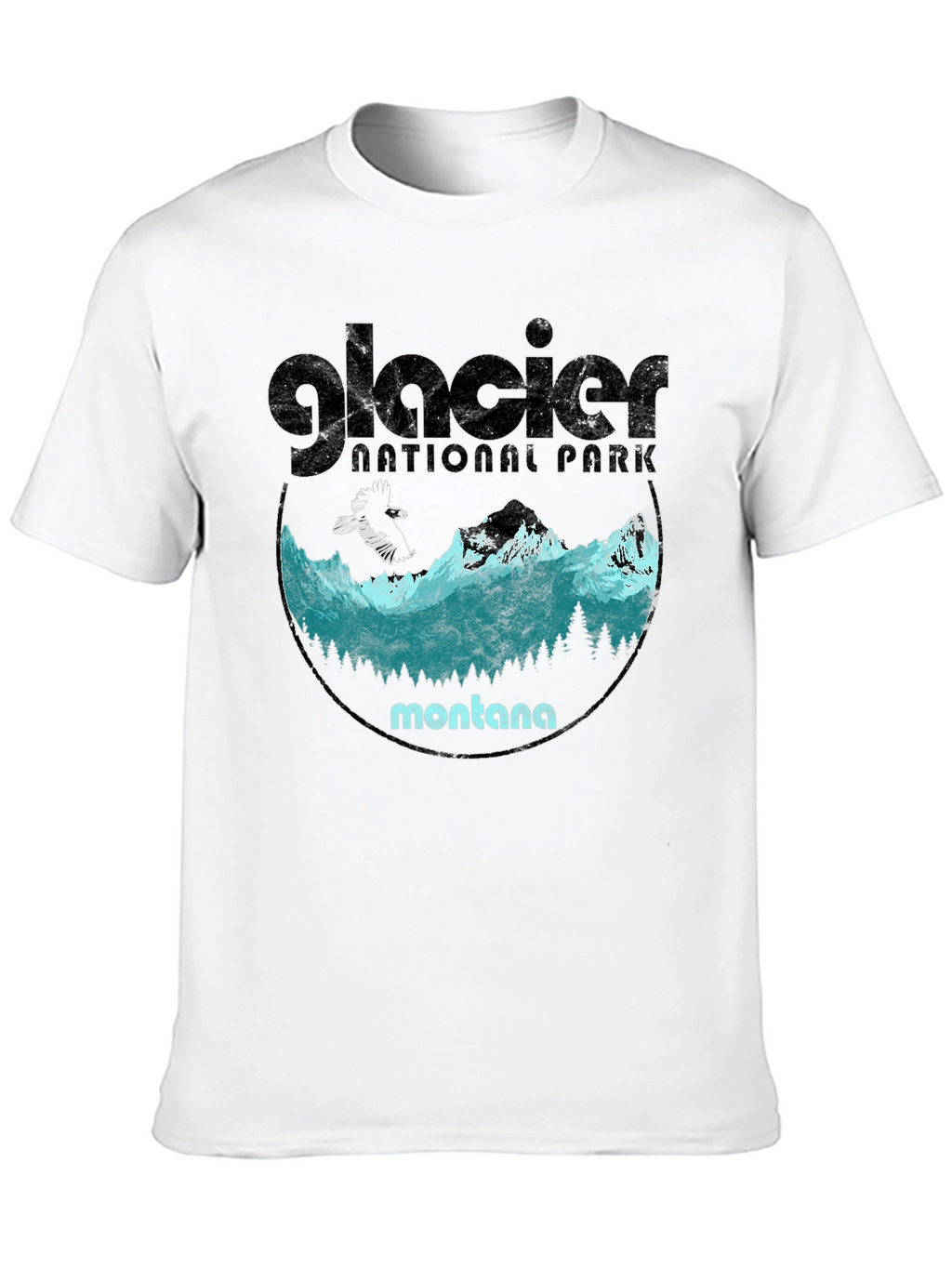 Glacier National Park Montana Graphic Tee