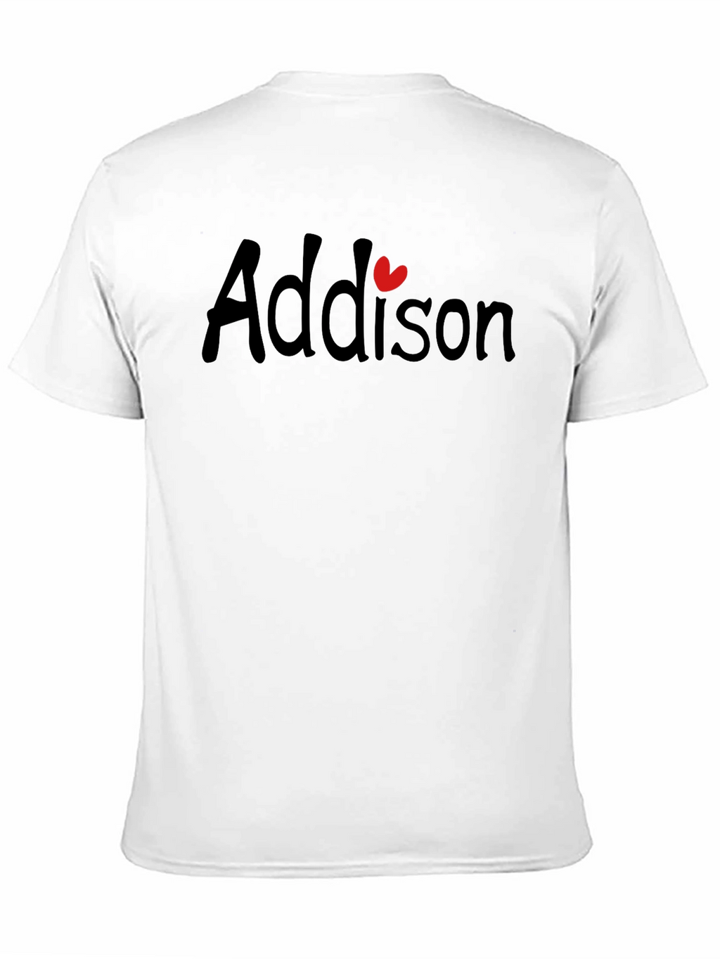Personalized Addison Heart T-Shirt