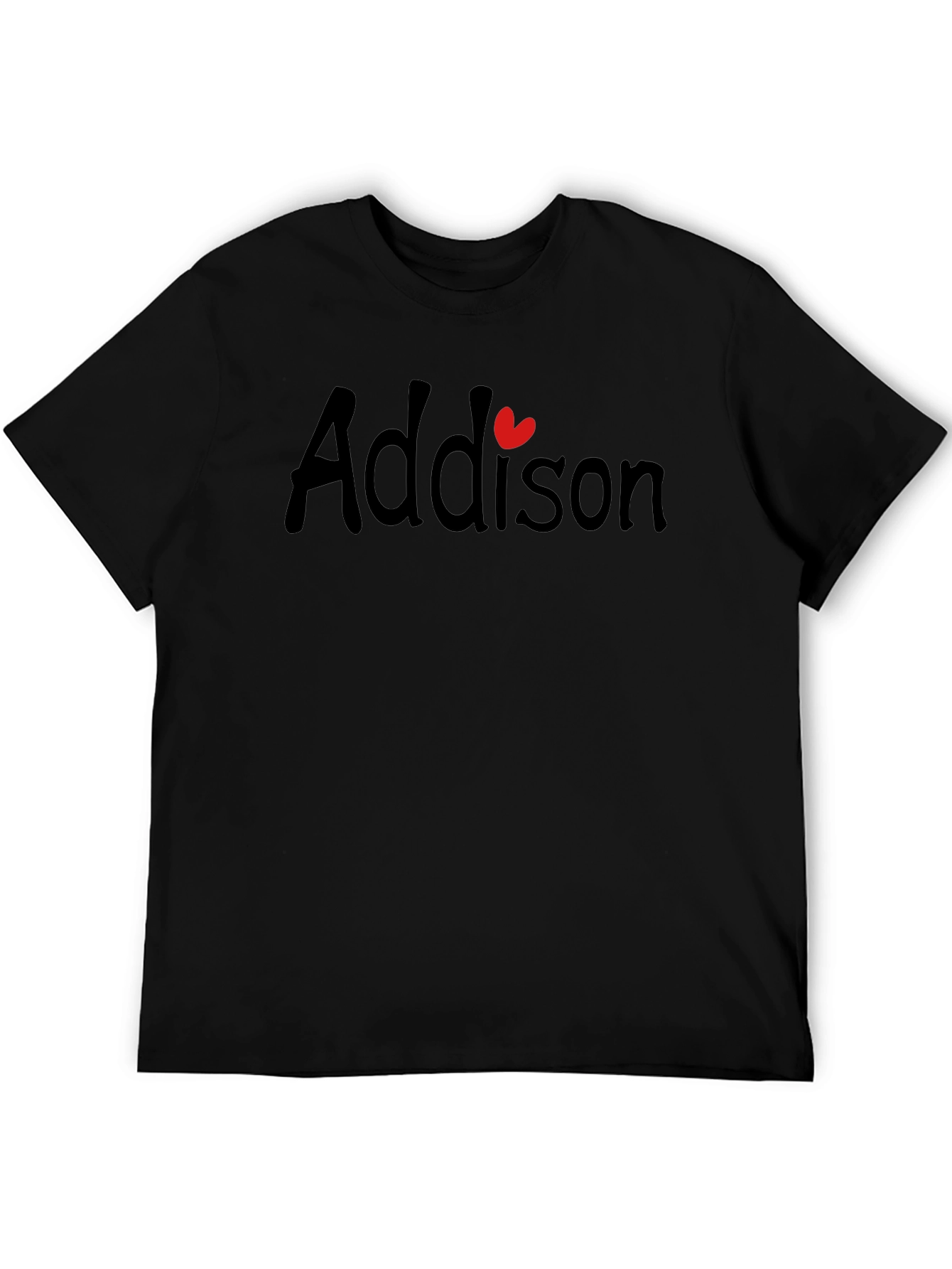 Personalized Addison Heart T-Shirt