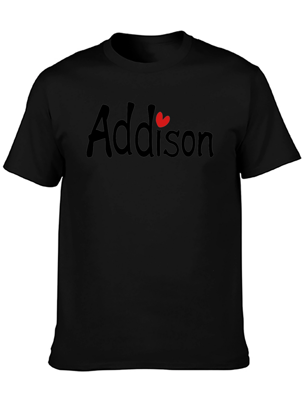 Personalized Addison Heart T-Shirt